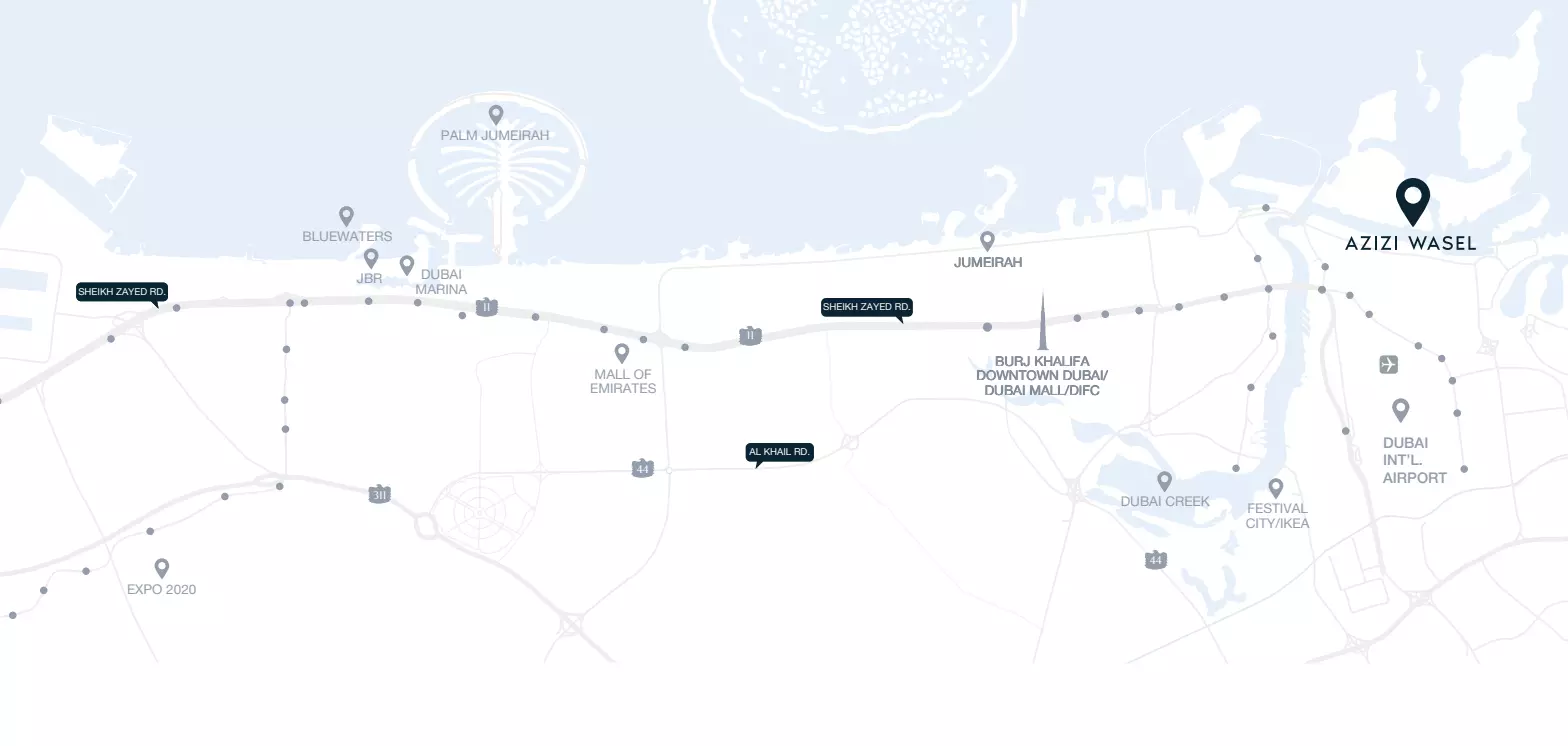 image of Azizi Wasl by Azizi Developments, Dubai,Dubai Islands,Azizi Wasel — [1]