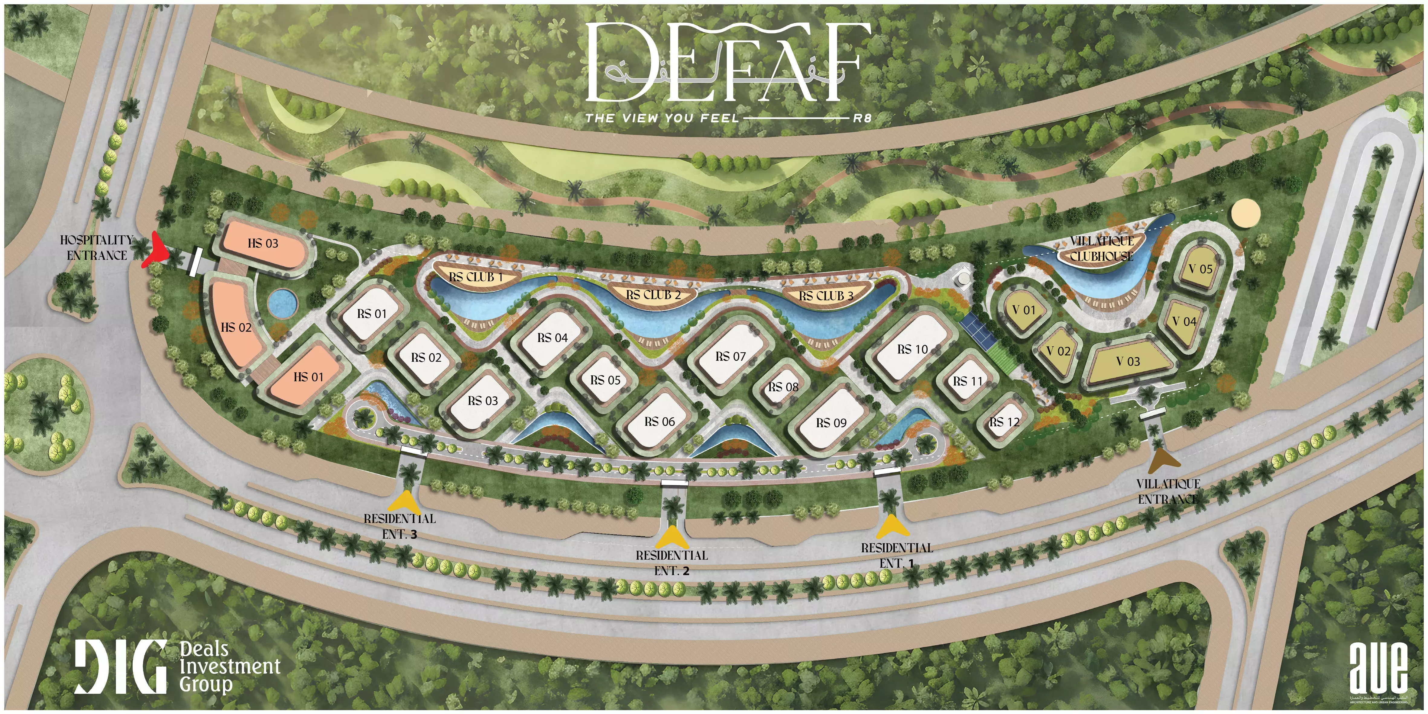 عرض المخطط الرئيسي للمشروع عرض المخطط الرئيسي للمشروع