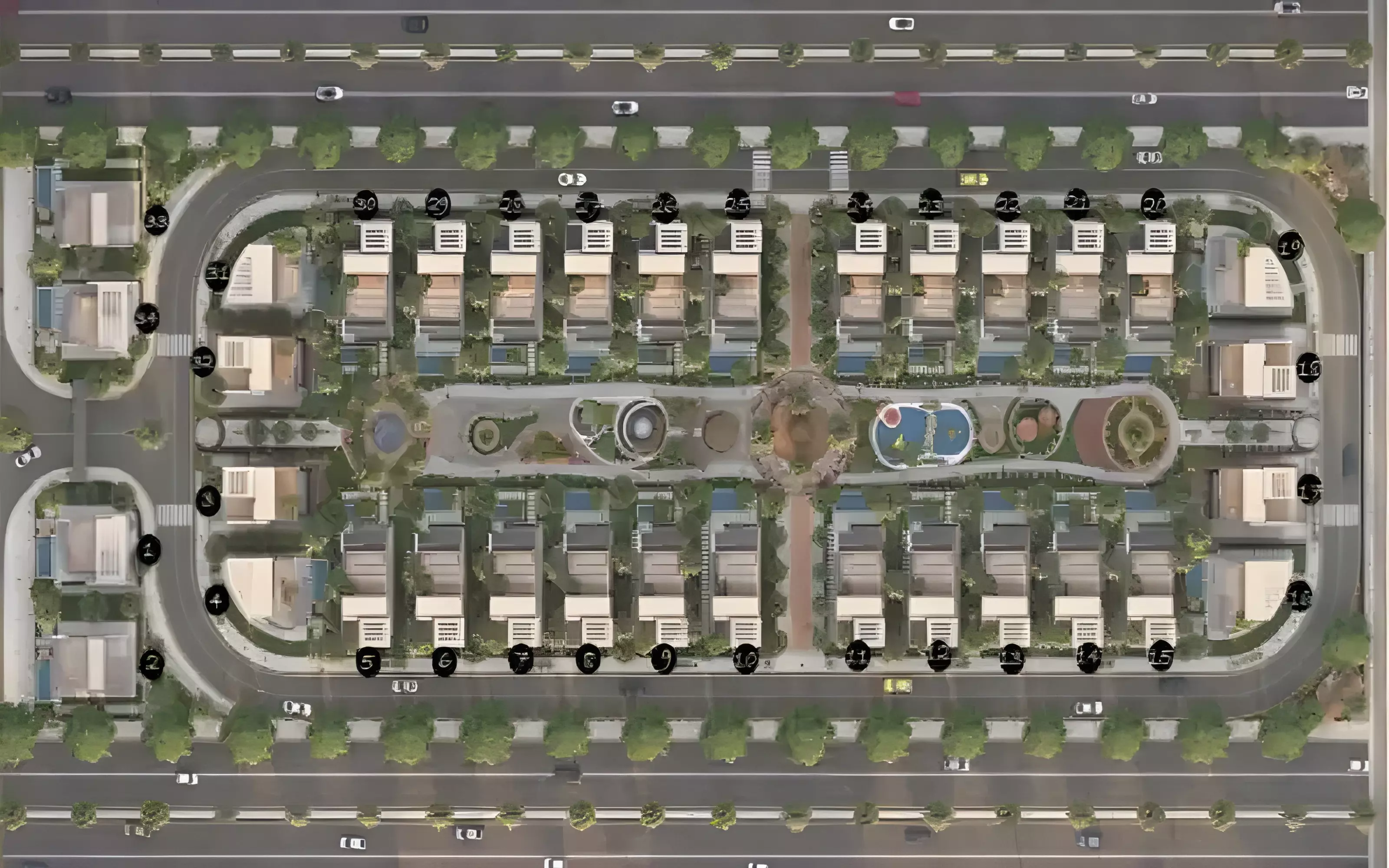 image of Montania Gate by Everest View, Giza,Sheikh Zayed City,Sheikh Zayed Compounds,Green Revolution — [1]
