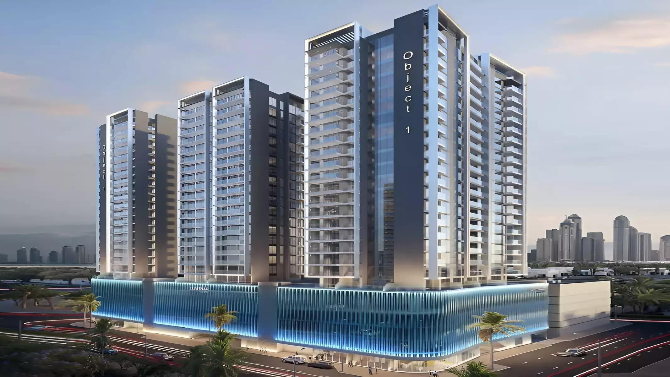 Lum1nar Tower 1 - off-plan apartment by Object 1 in Lum1nar Tower 1