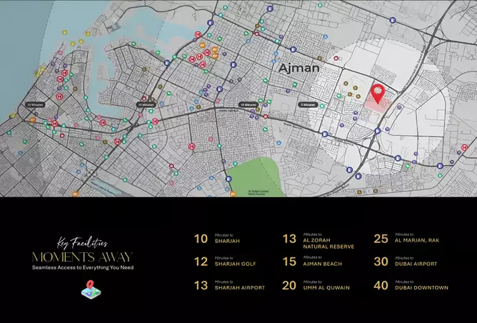 image of Orchid Tower Phase 2 by Tiger Group, Ajman,Al Alia,Tiger Downtown Ajman,Orchid Towers — [3]