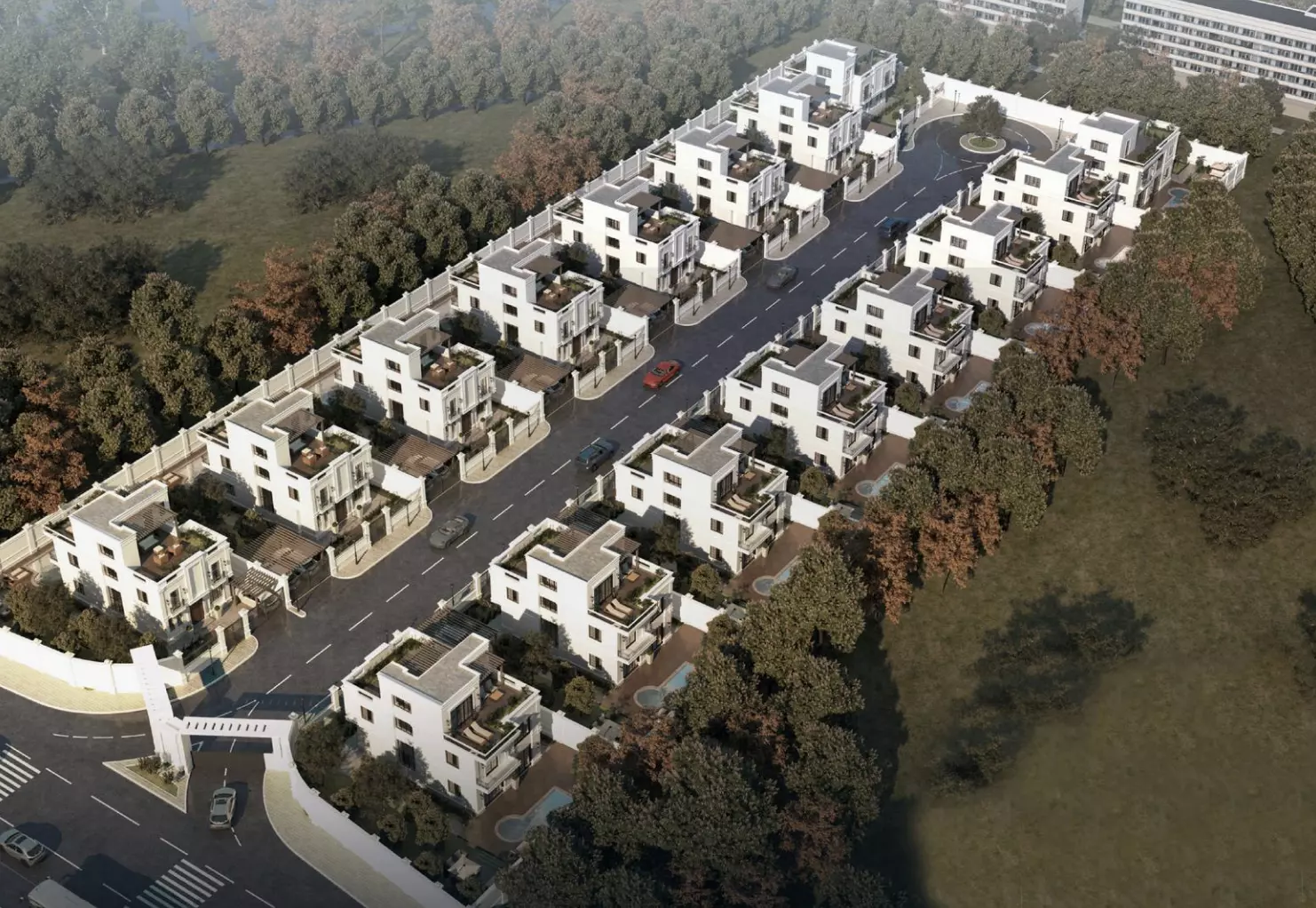 صورة لمشروع لا كاسيل 9 من تطوير زايا للتطوير العقاري في الجيزة, مدينة 6 أكتوبر, الحزام الاخضر - [1]