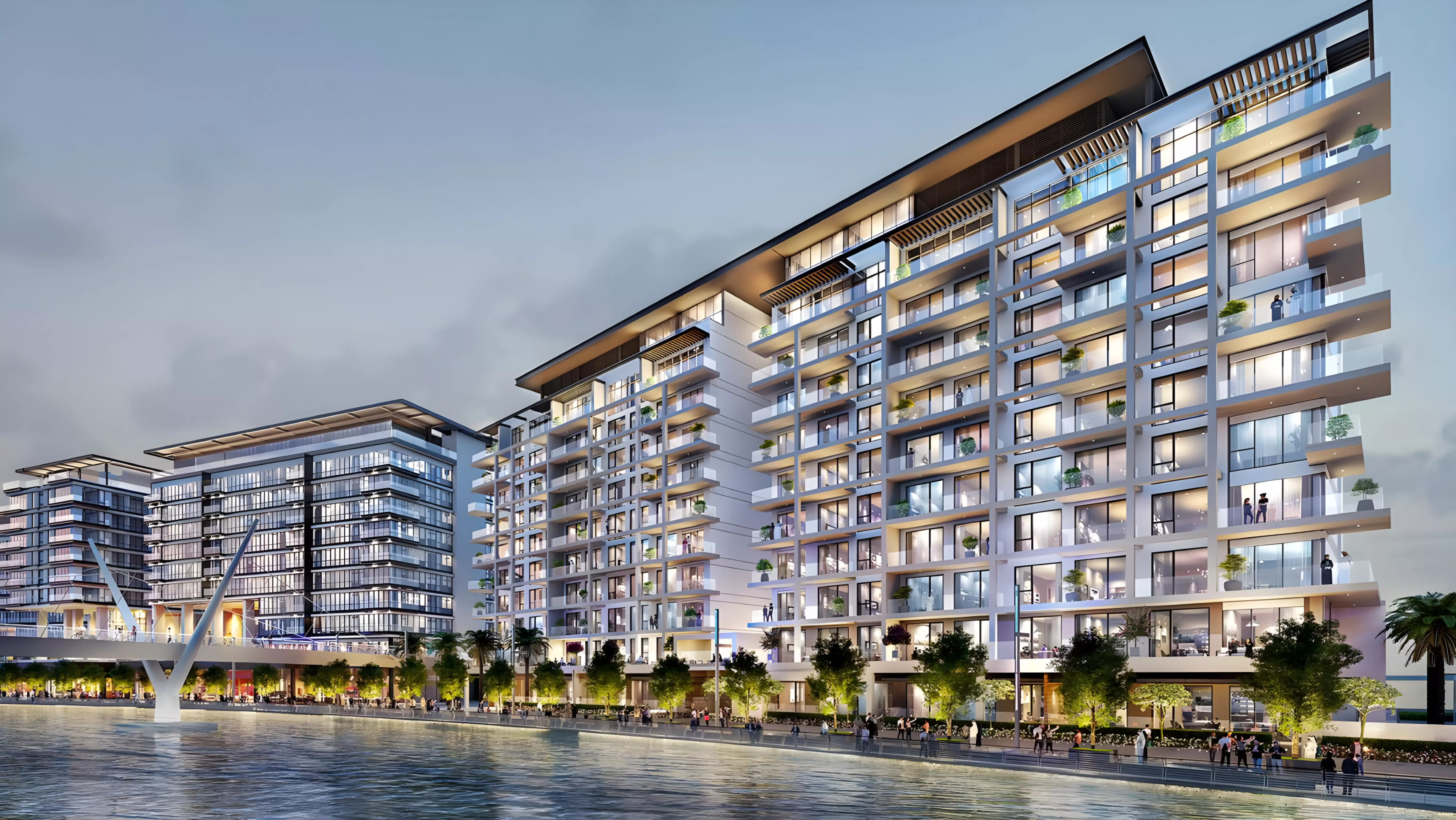 Canal Front Residences 3 and 4 - off-plan apartment by Meydan Group in Canal Front Residence 3