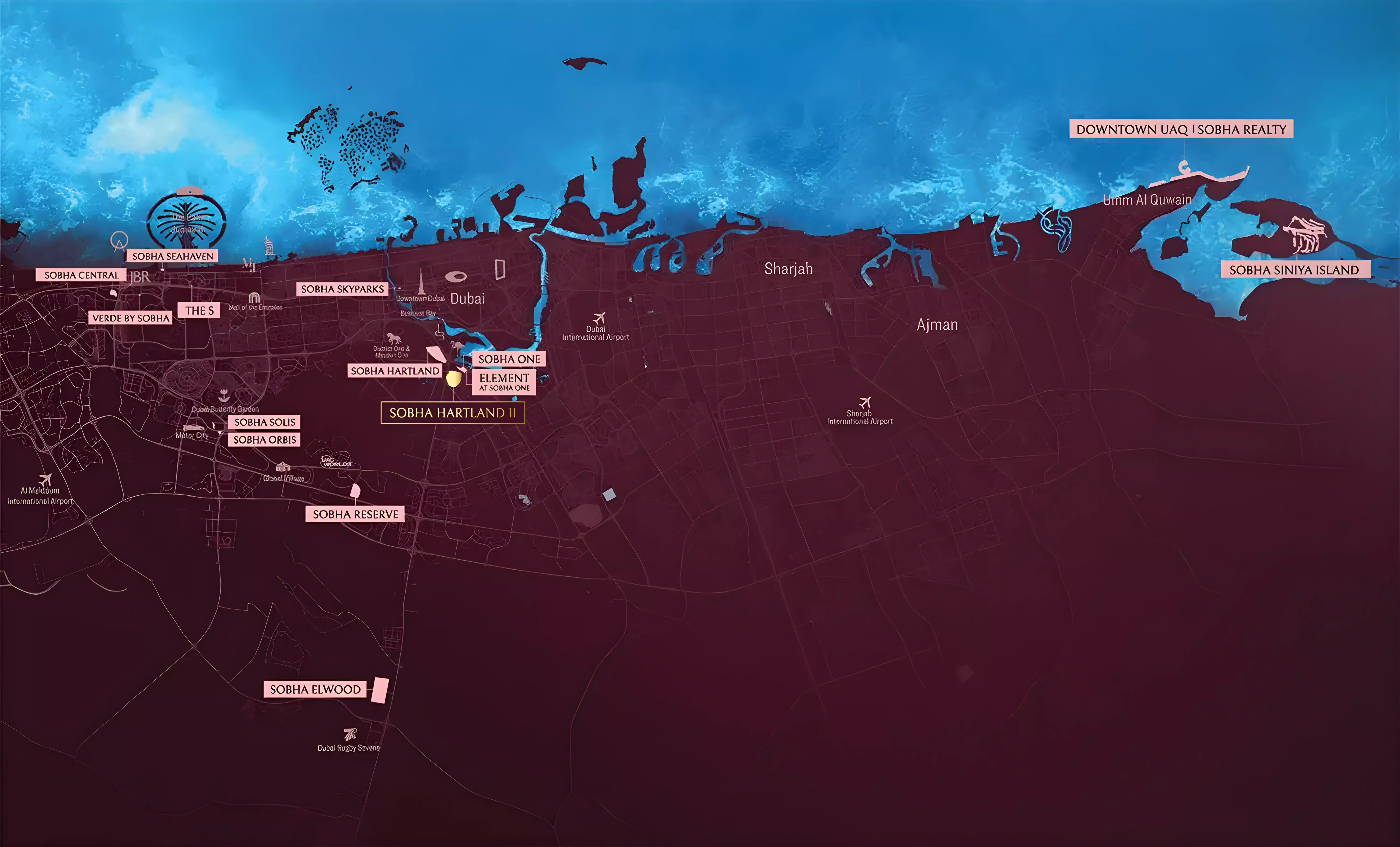 عرض المخطط الرئيسي للمشروع