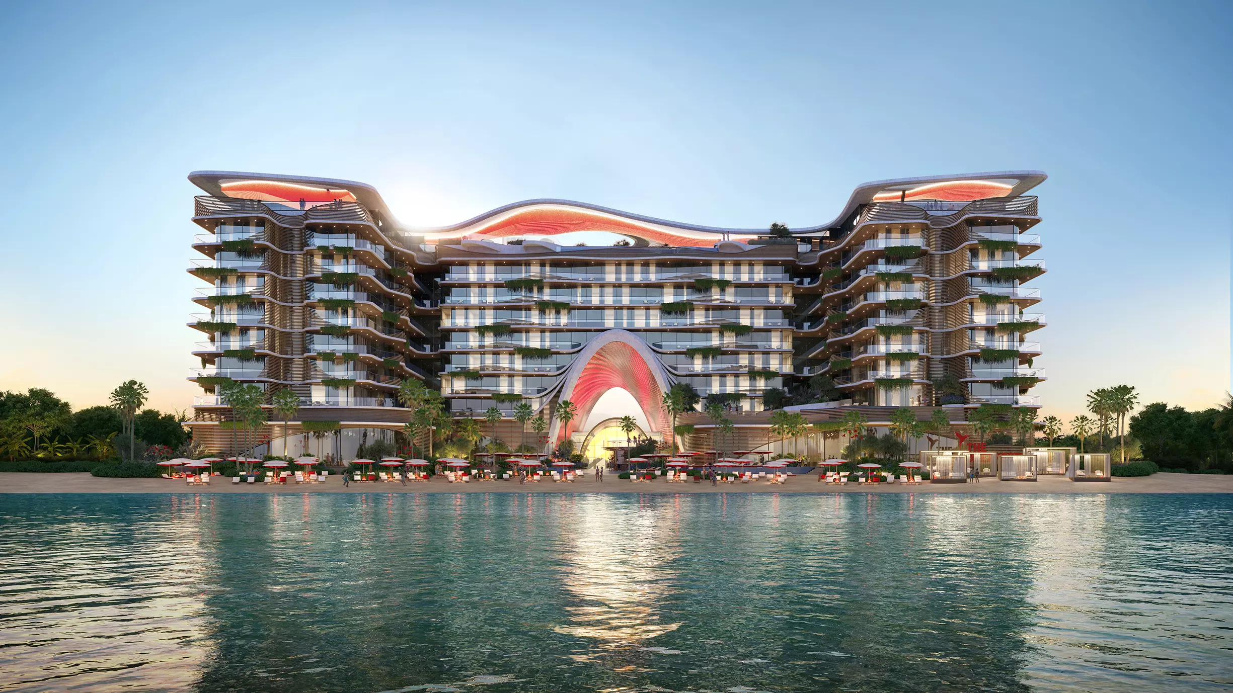 The Unexpected Al Marjan Island Hotel & Residences - off-plan apartment by Almal Real Estate Development in The Unexpected by Al Marjan Island Hotel and Residences