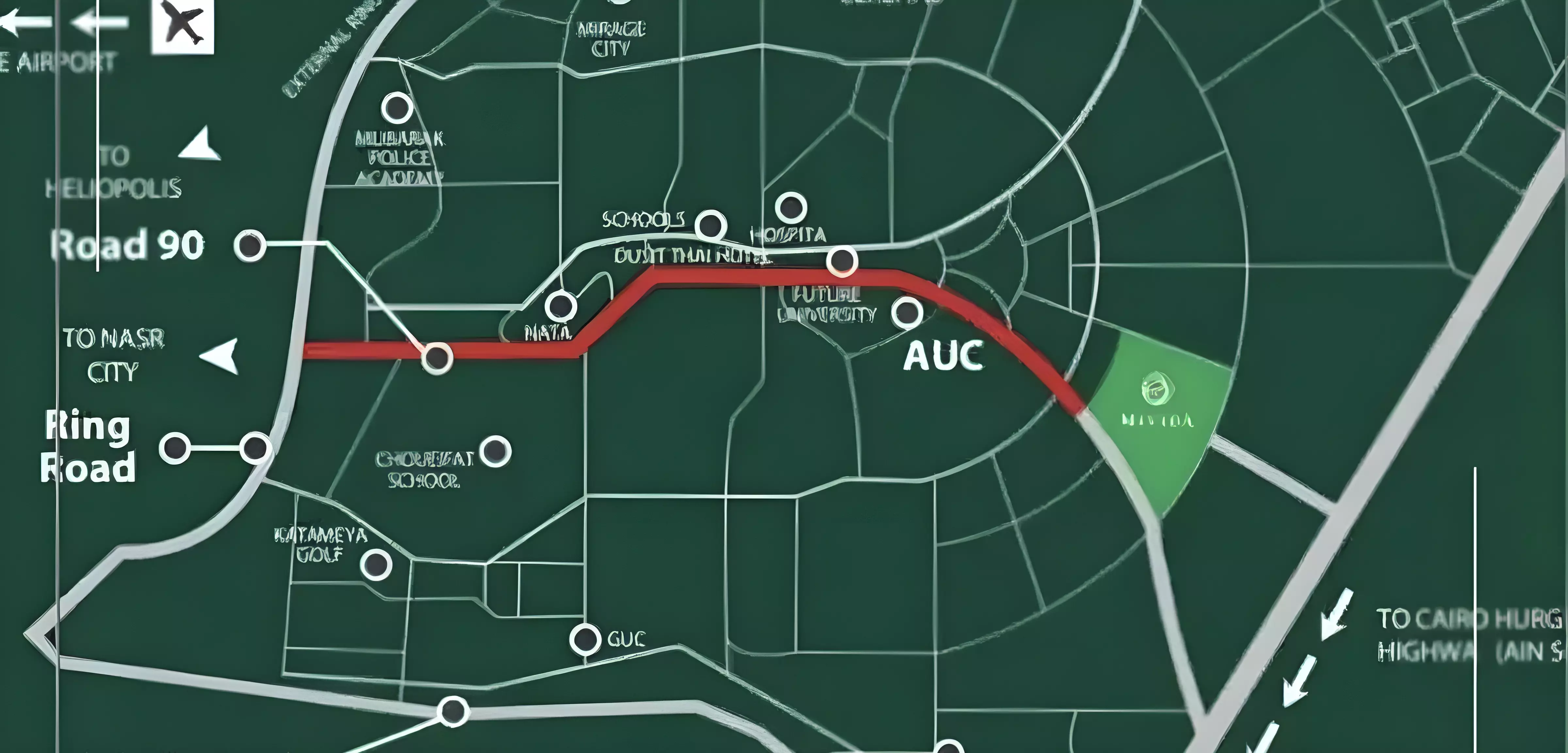 عرض المخطط الرئيسي للمشروع