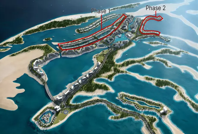 صورة لمشروع شوبا جزيرة سينيا المرحلة 2 من تطوير شوبا العقارية في أم القيوين, مارينا أم القيوين, جزيرة سينية - [3]