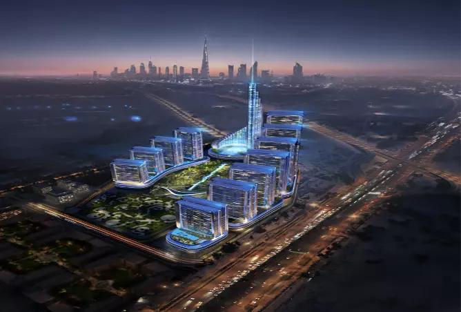 Mercedes Benz Places - Binghatti City