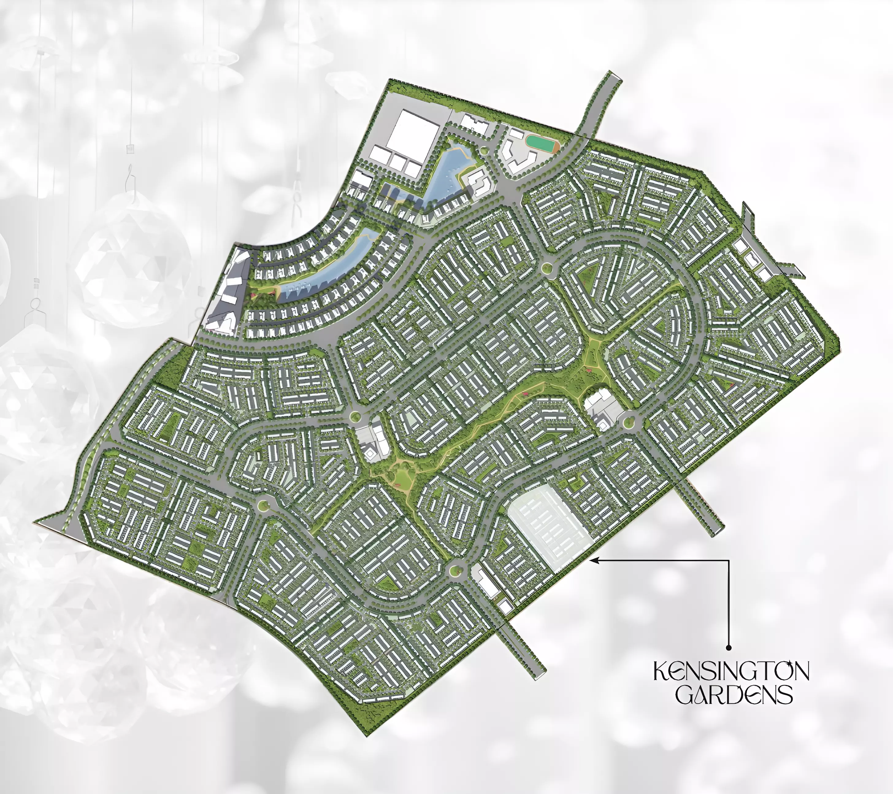 عرض المخطط الرئيسي للمشروع