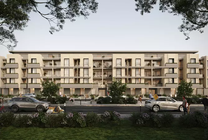 صورة لمشروع ويست كورت اكتوبر الجديده من تطوير مجموعة المرشدى في الجيزة, مدينة 6 أكتوبر, طريق الواحات, ويست كورتس - [1]