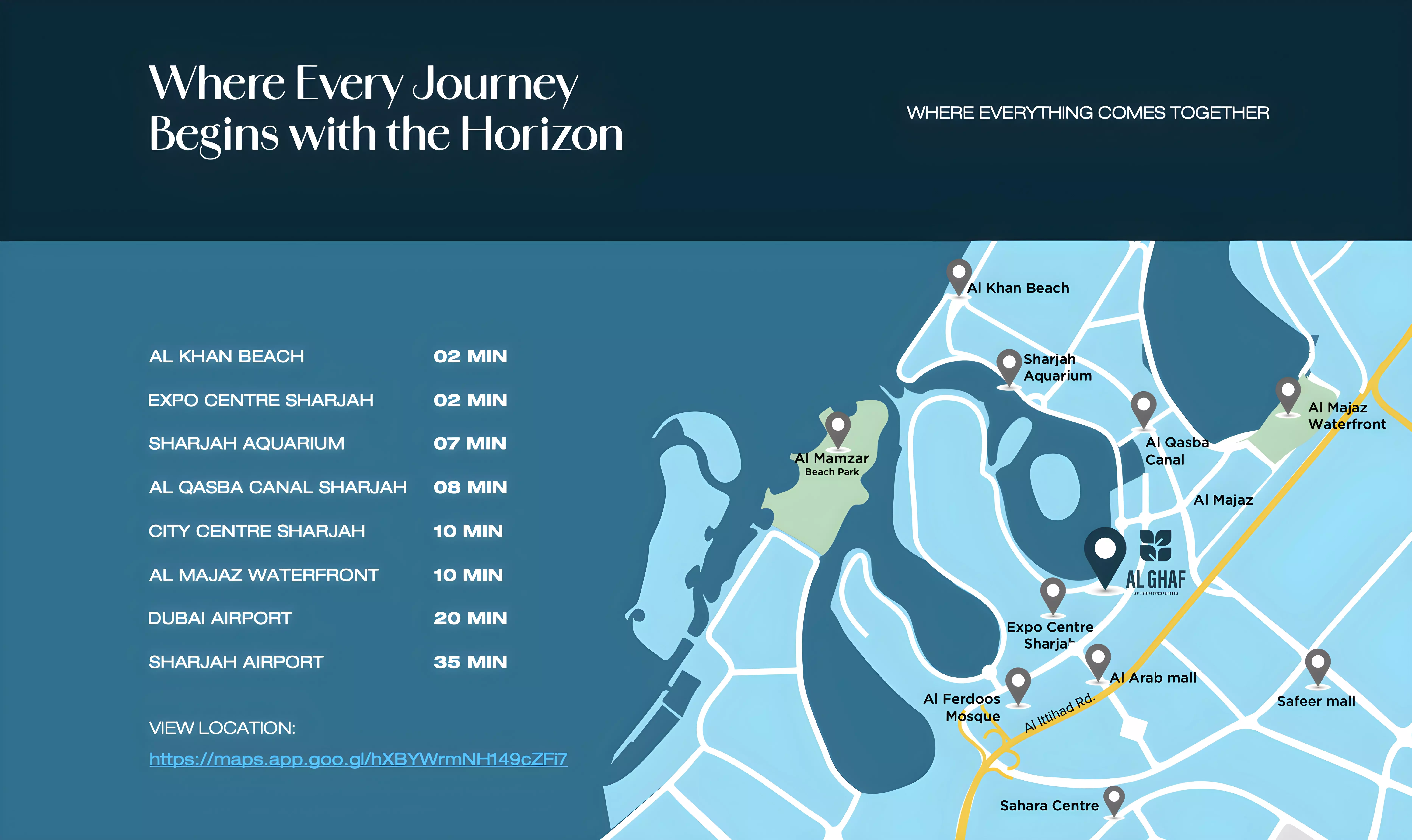 صورة لمشروع برج الغاف من تطوير تايغر جروب في الشارقة, الخان - [1]