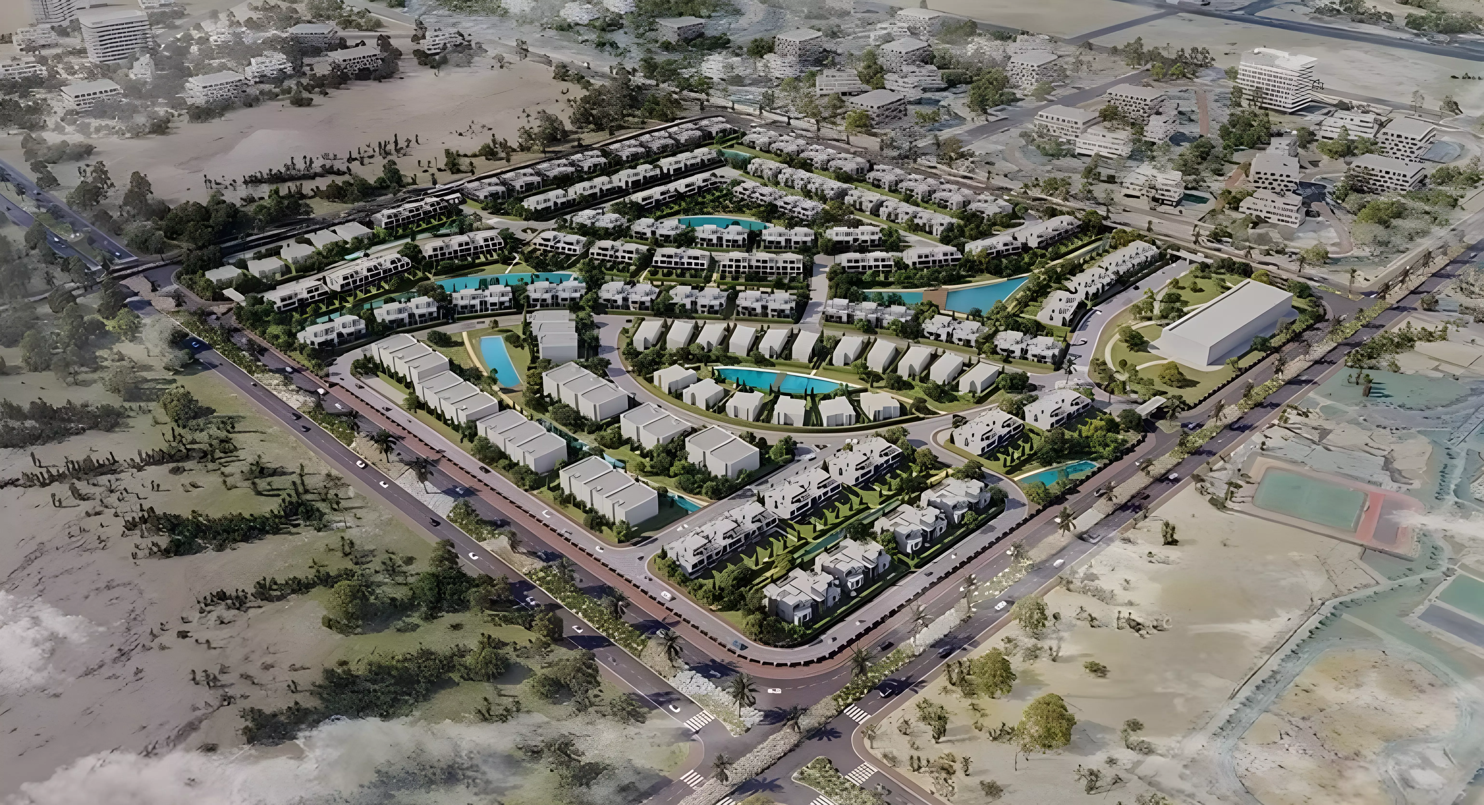 image of Bamboo III by Palm Hills, Giza, 6 October City, 26th of July Corridor, Bamboo Palm Hills — [1]