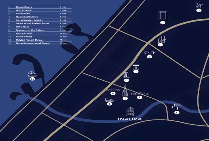 صورة لمشروع إنورا للفنادق والشقق الفندقية من تطوير أرادَ في دبي, وسط مدينة دبي, برج خليفة, إينورا داون تاون - [3]