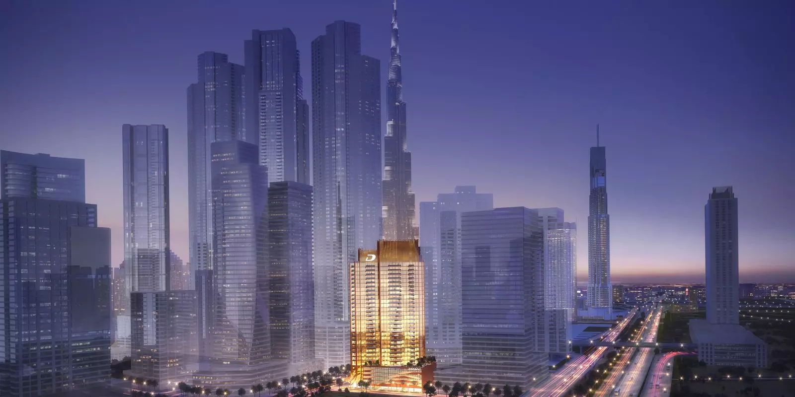 Elegance Tower By Damac - off-plan apartment by Damac Properties in Elegance Tower