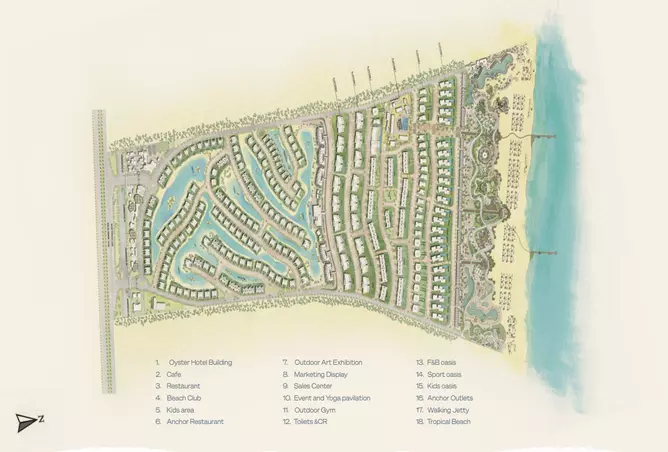 image of Masyaf Ras Al Hekma by M Squared, North Coast,Ras Al Hekma,Al Masyaf — [3]