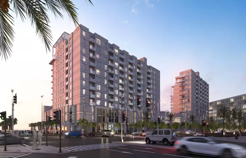 image of Crystal Residences Tower 2 by Eagle Hills, Sharjah, Al Khan, Maryam Island, Crystal Residences — [1]