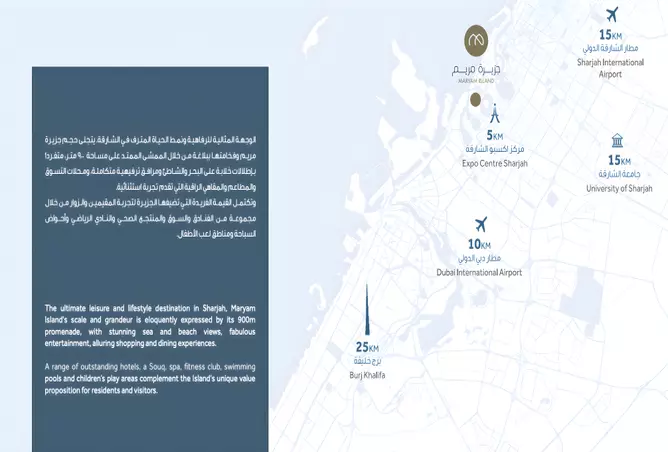 image of Crystal Residences Tower 2 by Eagle Hills, Sharjah,Al Khan,Maryam Island,Crystal Residences — [3]