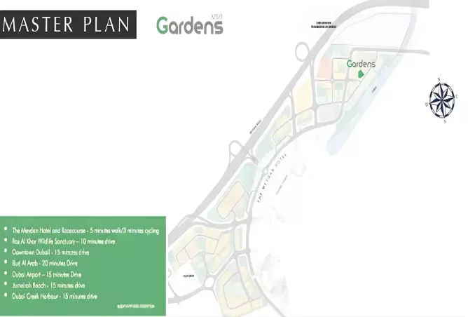 صورة لمشروع عزيزي جاردنز من تطوير عزيزي للتطوير العقاري في دبي, ميدان, ميدان افينيو, عزيزي جاردنز - [3]