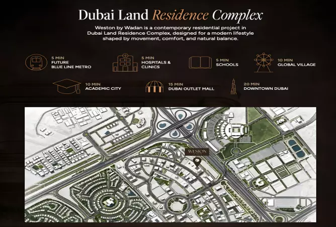 صورة لمشروع ويستون من تطوير WADAN Developments في دبي,دبي لاند - [3]