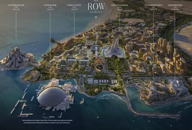 image of The Row Saadiyat by Aldar Properties PJSC, Abu Dhabi,Saadiyat Island,The Row Saadiyat — [3]