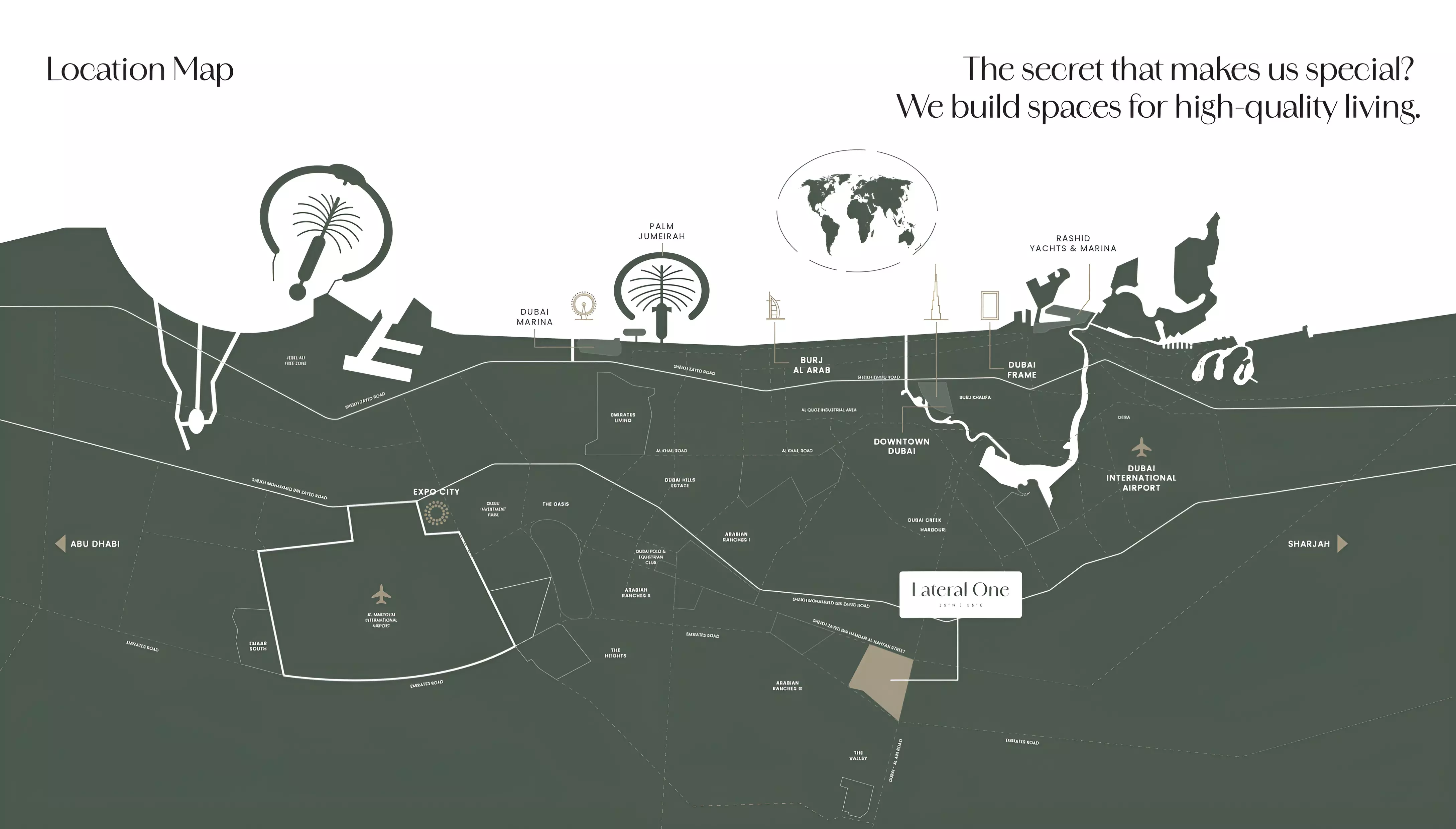 image of Lateral One by Grand Signature Development, Dubai, Dubai Land, Dubai Land Residence Complex — [1]