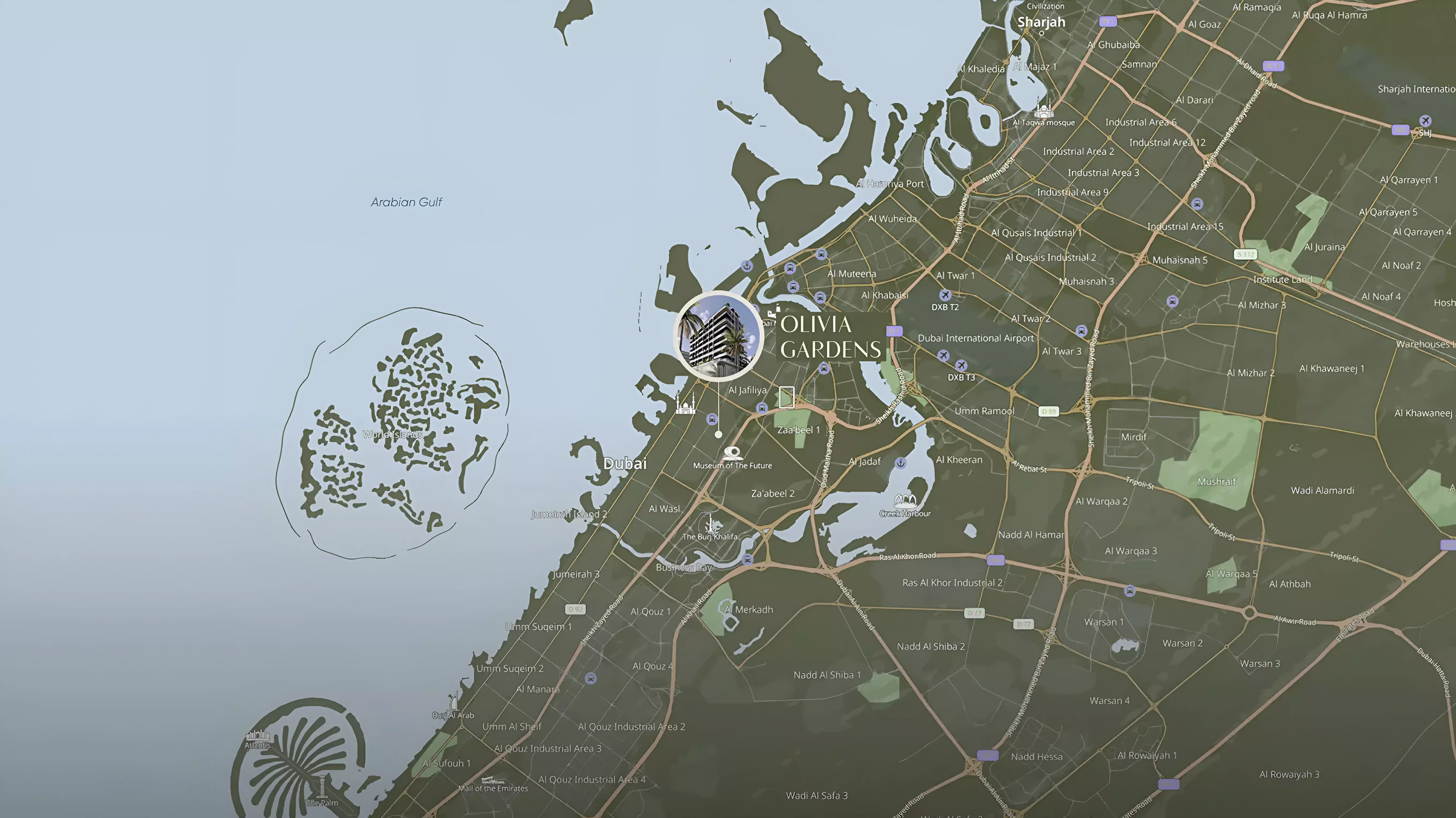 image of Olivia Gardens Residence by Segrex Development, Dubai, Al Satwa, Jumeirah Garden City, Olivia Gardens Residence — [1]