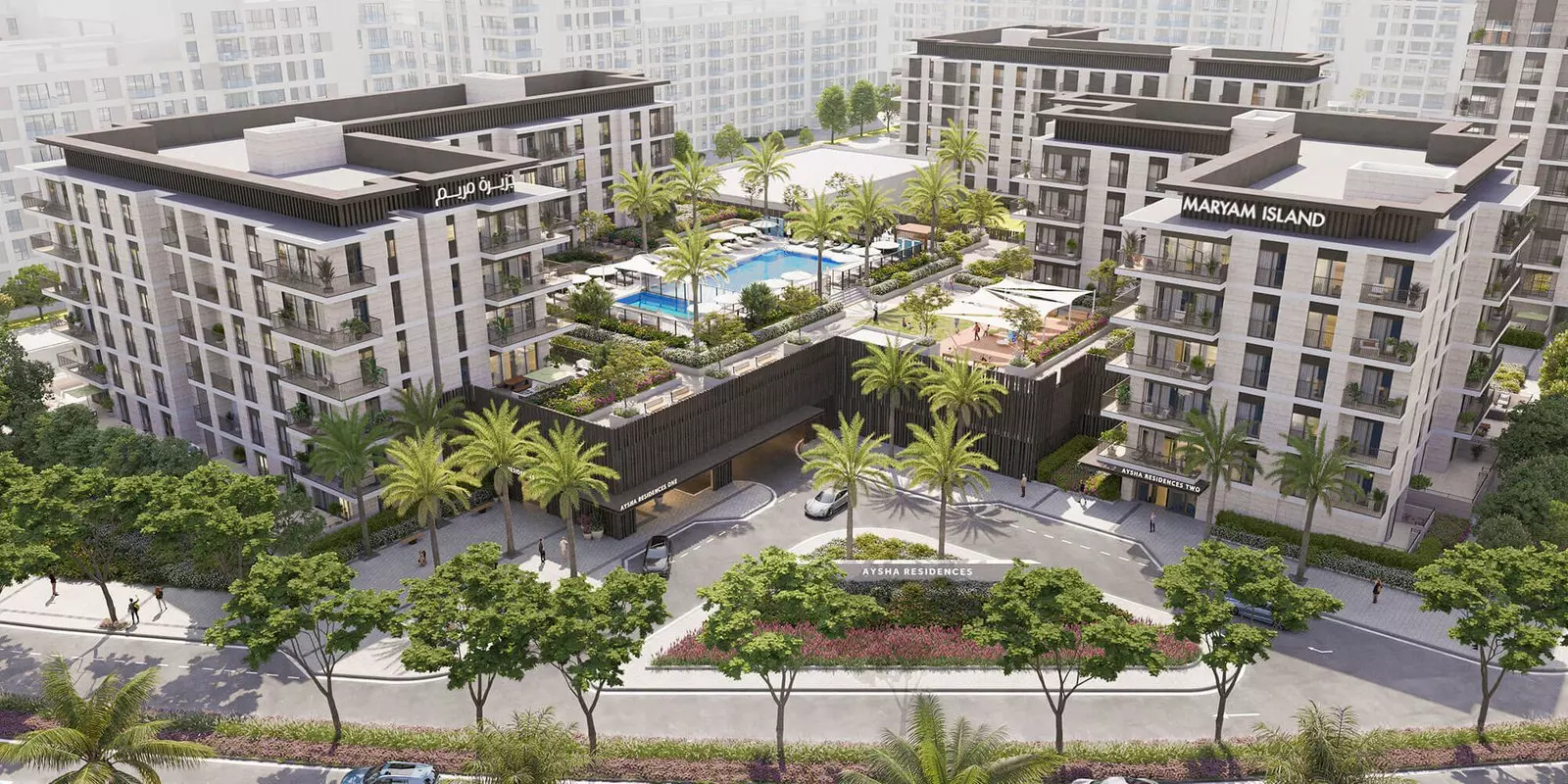 Aysha Residences By Eagle Hills - off-plan apartment by Eagle Hills in Aysha Residence