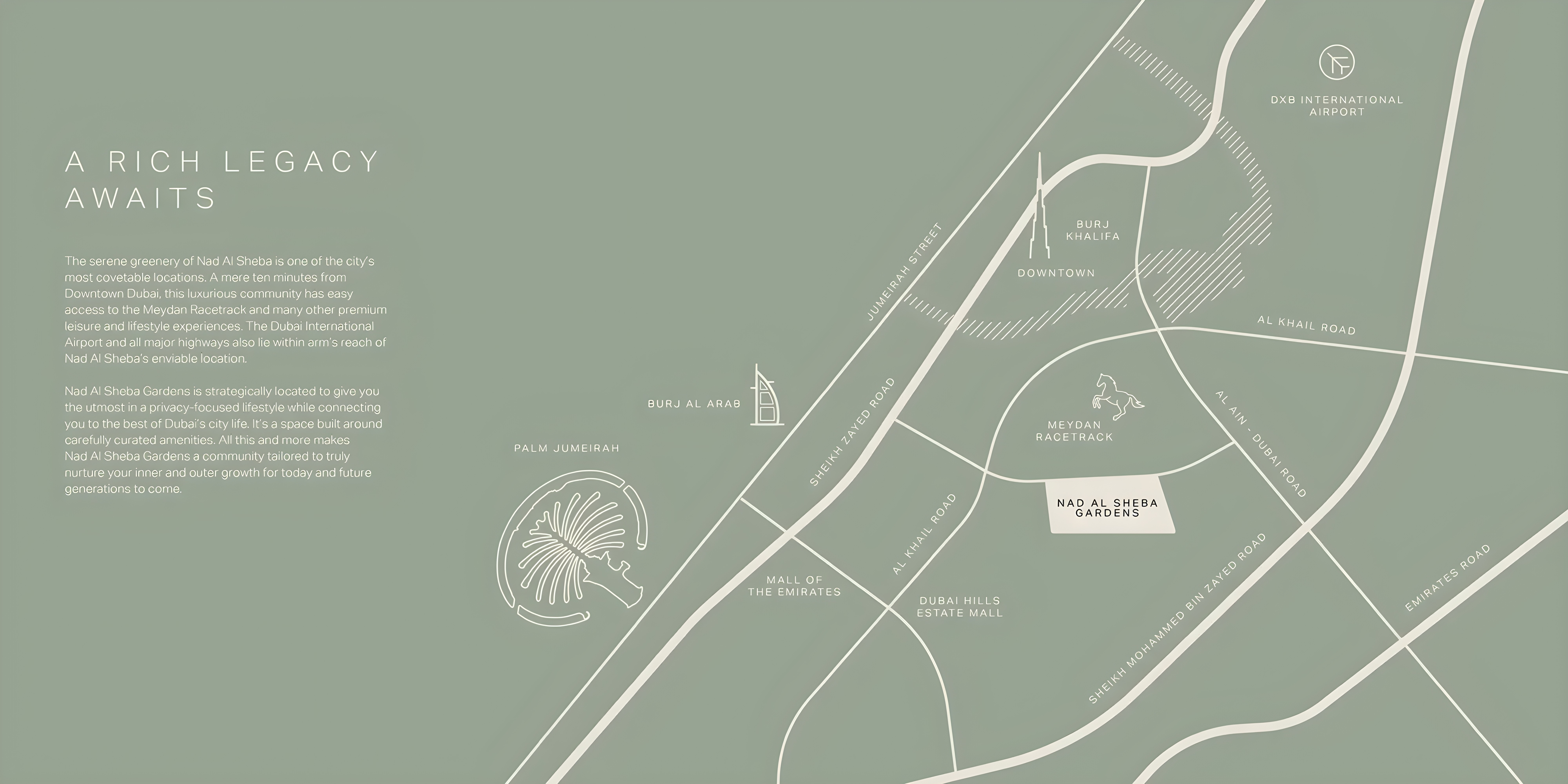 Nad Al Sheba Gardens 12 master plan 3 Master plan 3
