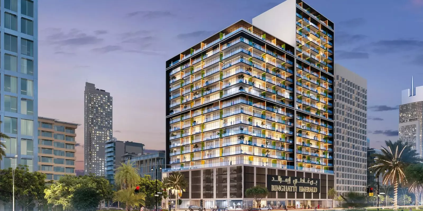 Binghatti Emerald - off-plan apartment by Binghatti Developers in Binghatti Emerald