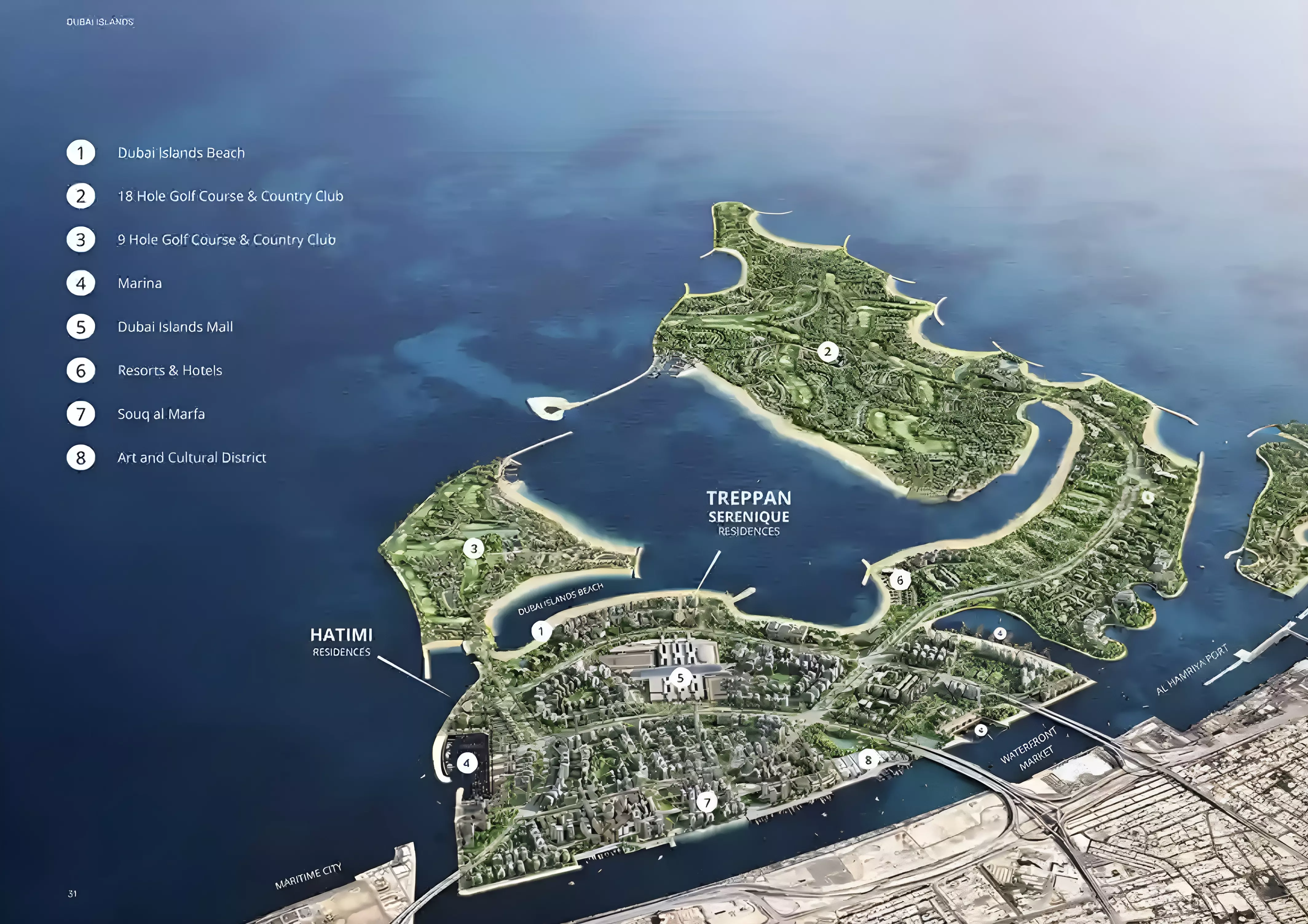 image of Treppan Serenique Residences by Fakhruddin Properties, Dubai, Dubai Islands, Treppan Serenique Residences — [1]