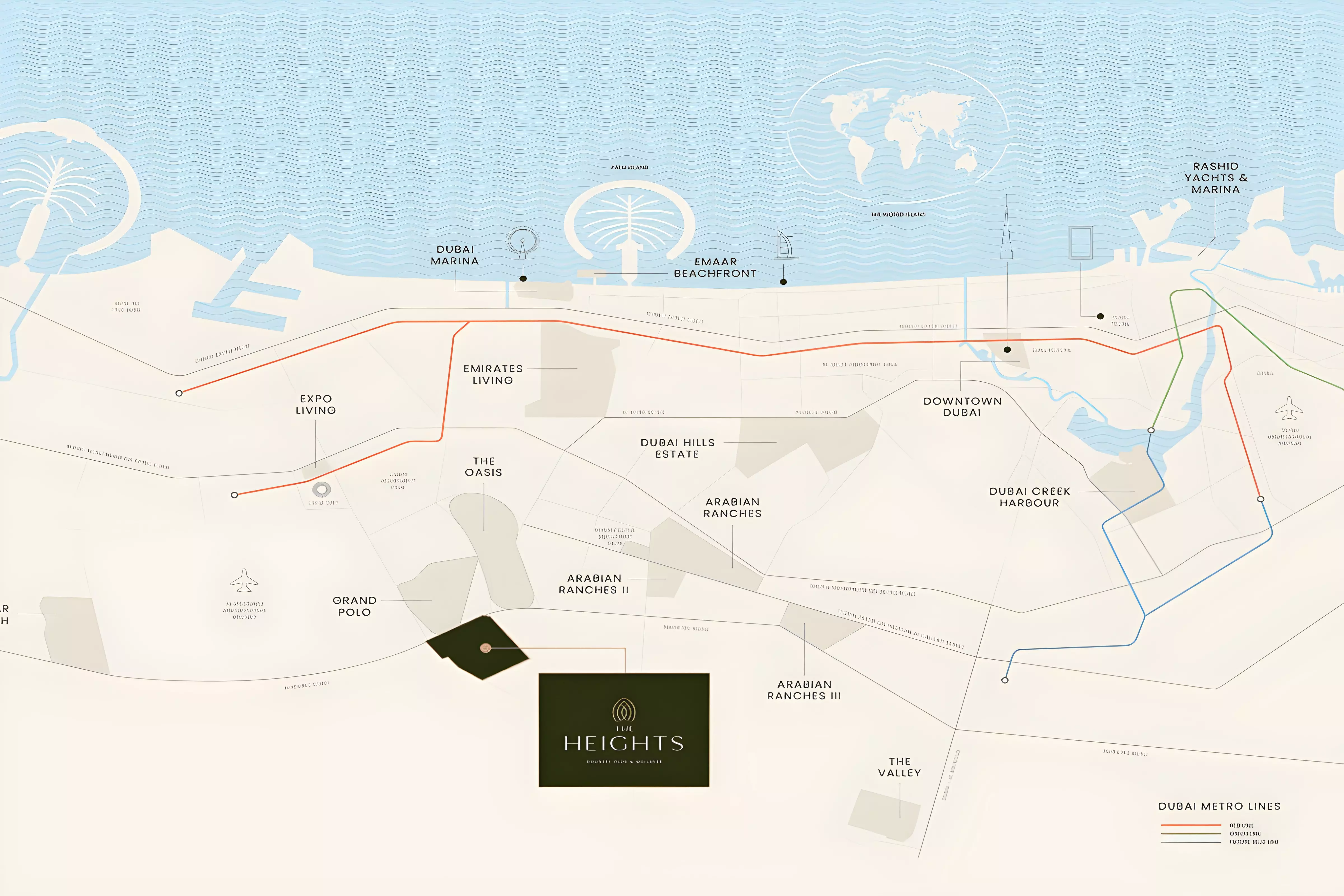 صورة لمشروع فارو 2 في ذا هايتس من تطوير إعمار العقارية في دبي, ذا هايتس كونتري كلوب آند ويلنيس - [1]