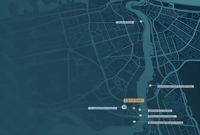 صورة لمشروع سيليست من تطوير HRE Development في دبي, الجداف, سيليست في الجداف - [3]