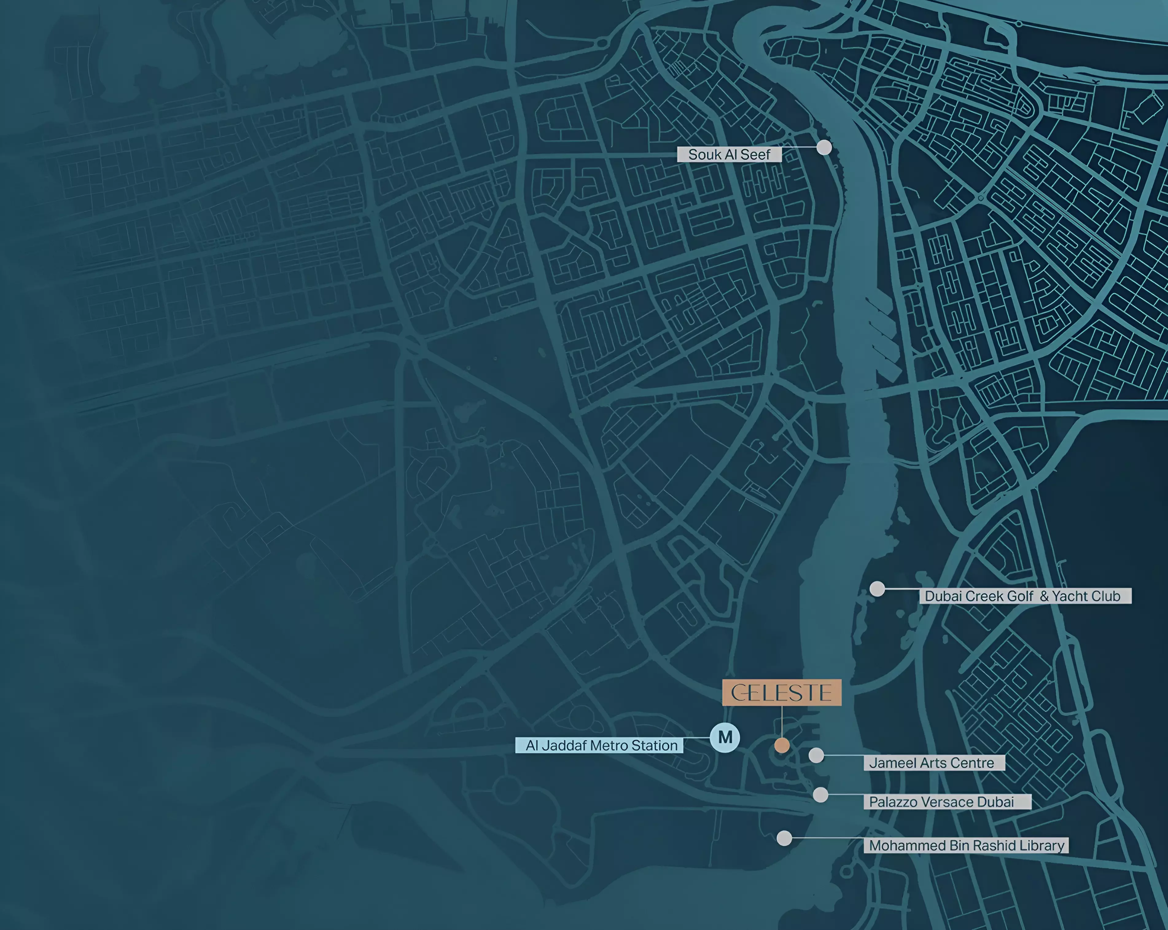 صورة لمشروع سيليست من تطوير HRE Development في دبي, الجداف, سيليست في الجداف - [1]