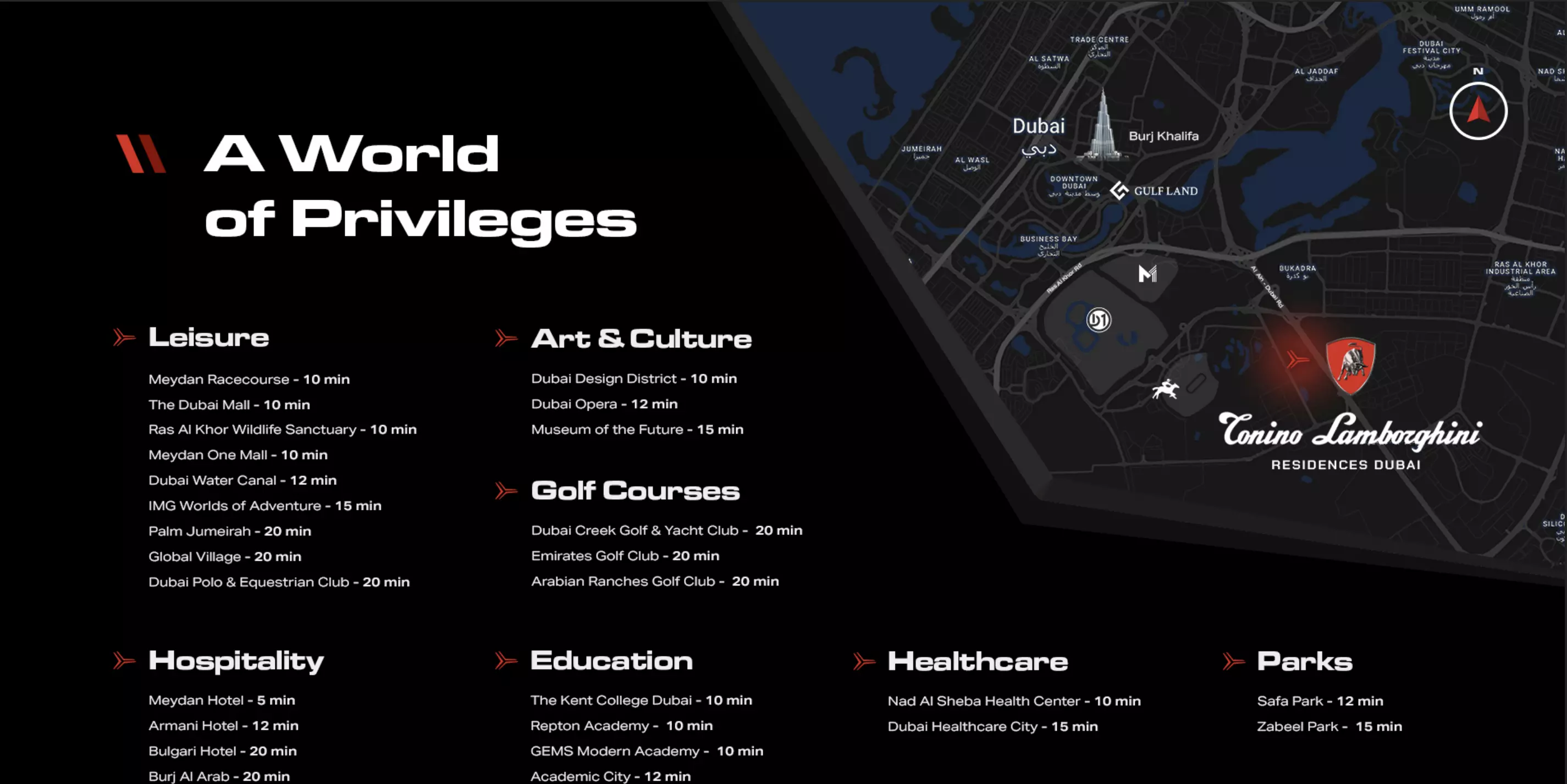 image of Tonino Lamborghini 4 by Gulf Land Property Developers, Dubai, Meydan, Tonino Lamborghini Residences — [1]