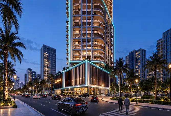 image of Samana Downtown One by Samana Developers, Dubai,Downtown Jebel Ali,Samana Downtown One — [2]