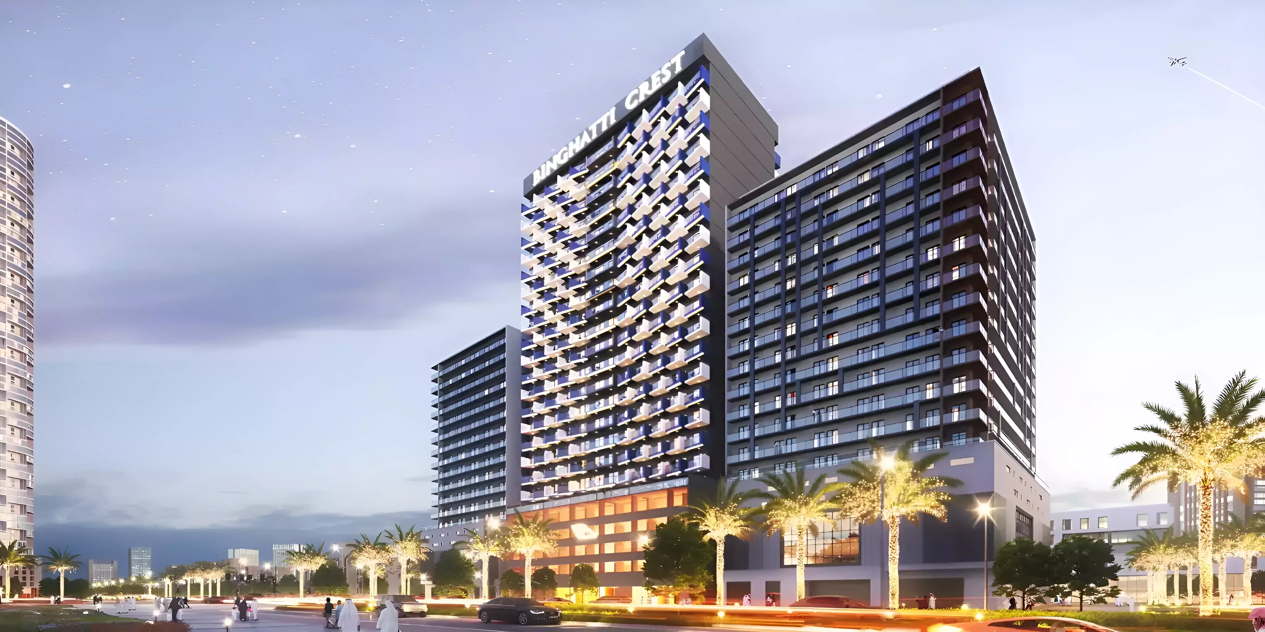 Binghatti Crest - off-plan apartment by Binghatti Developers in Binghatti Crest