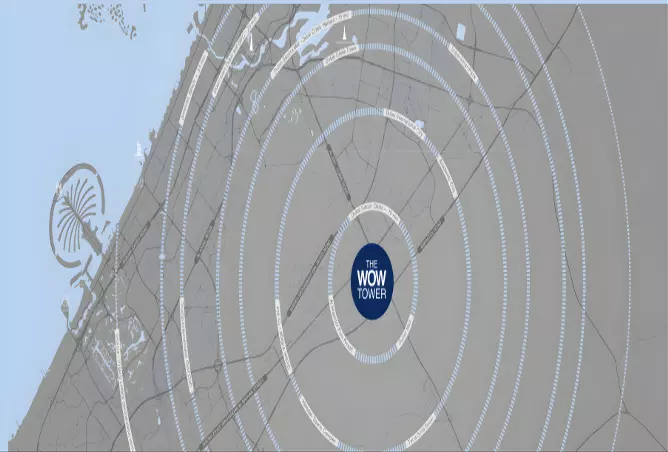 image of The WOW Tower by Mr Eight Development, Dubai, Dubai Land, Dubai Land Residence Complex — [3]