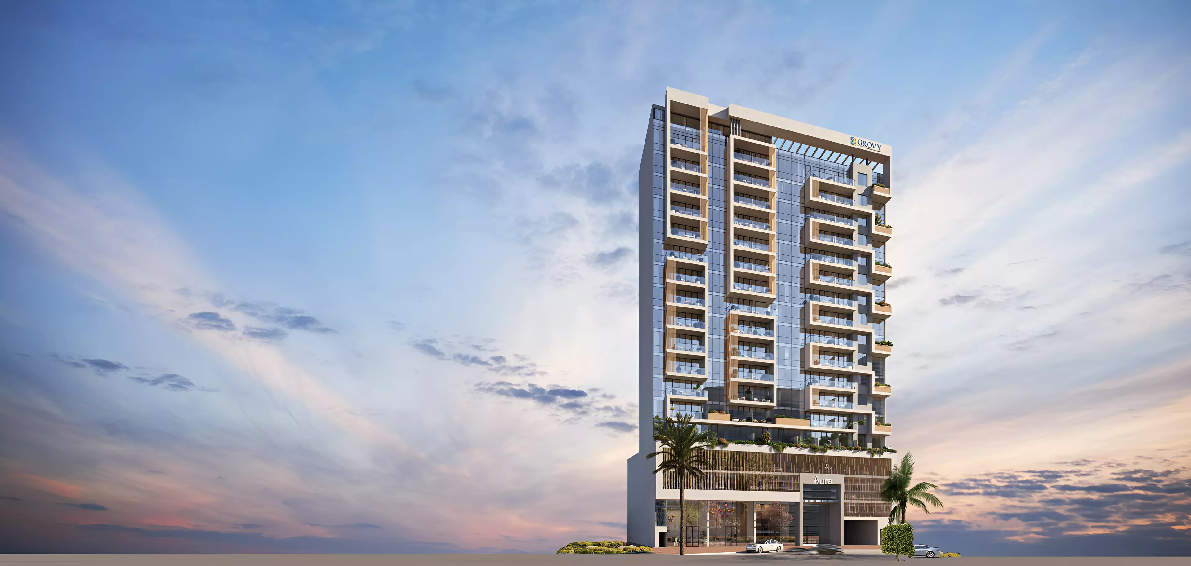 Aura By Grovy - off-plan apartment by Grovy Real Estate Developers in AURA by Grovy