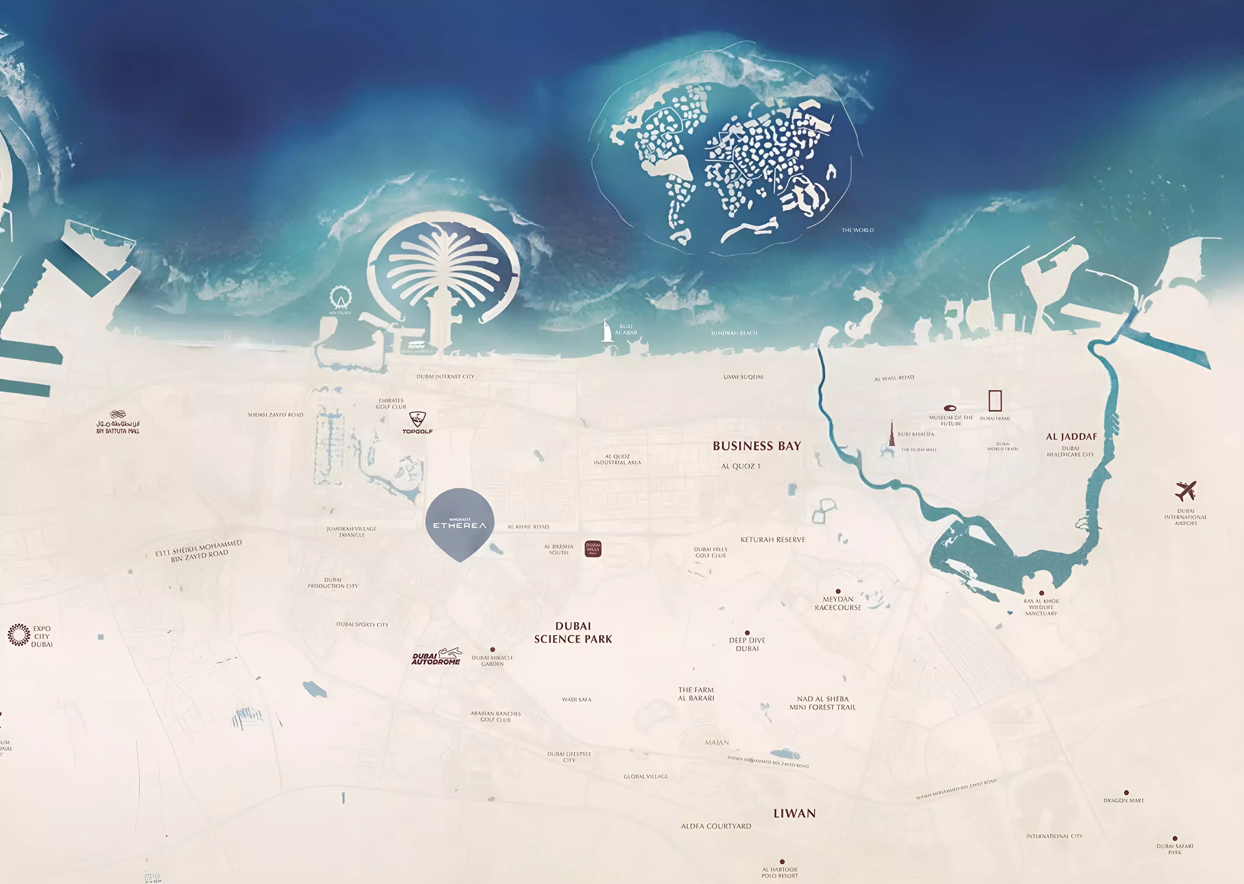 صورة لمشروع بن غاطي إيثيريا من تطوير بن غاطي في دبي, قرية جميرا الدائرية, منطقة 11, بن غاطي إيثيريا - [1]