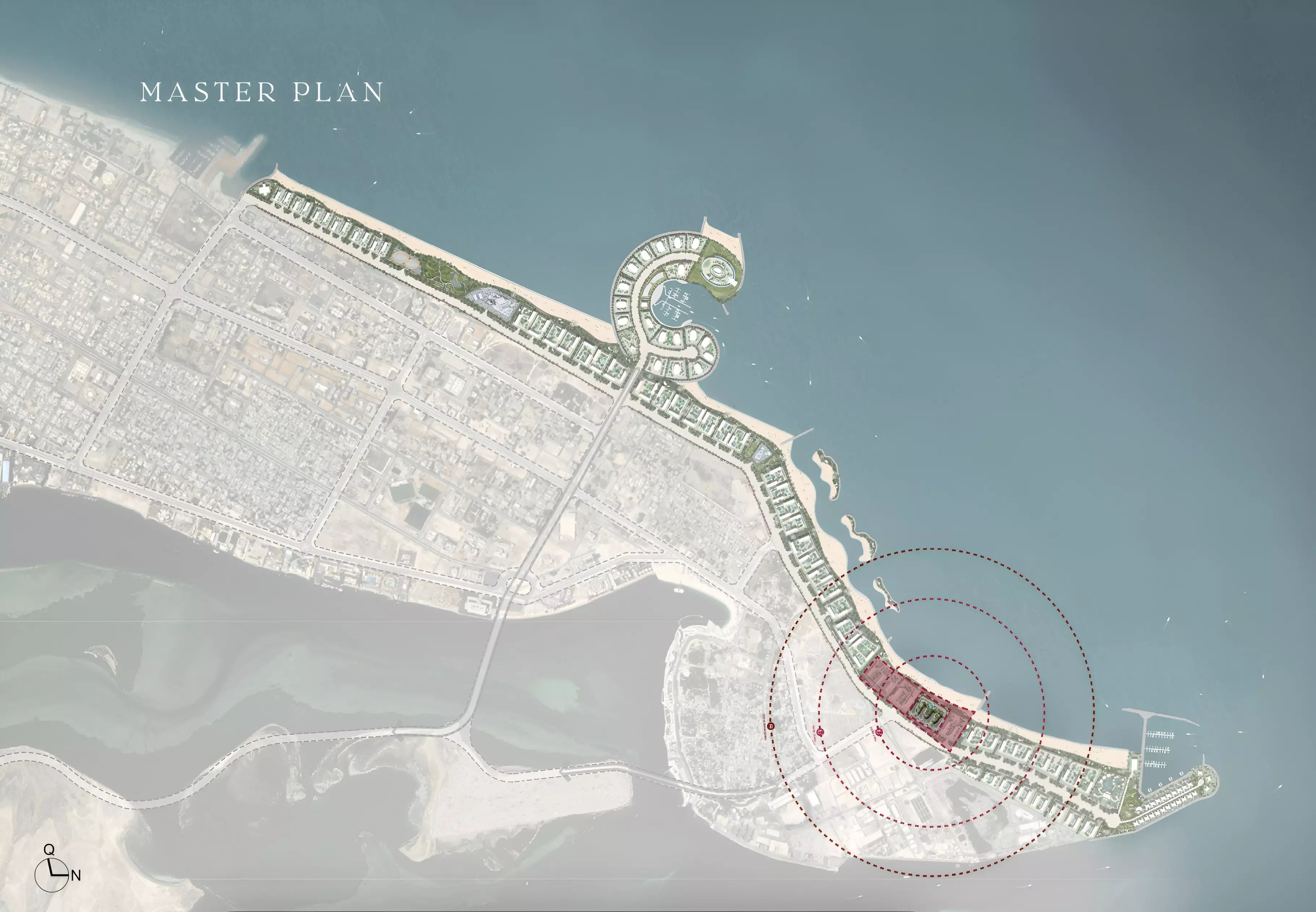 عرض المخطط الرئيسي للمشروع