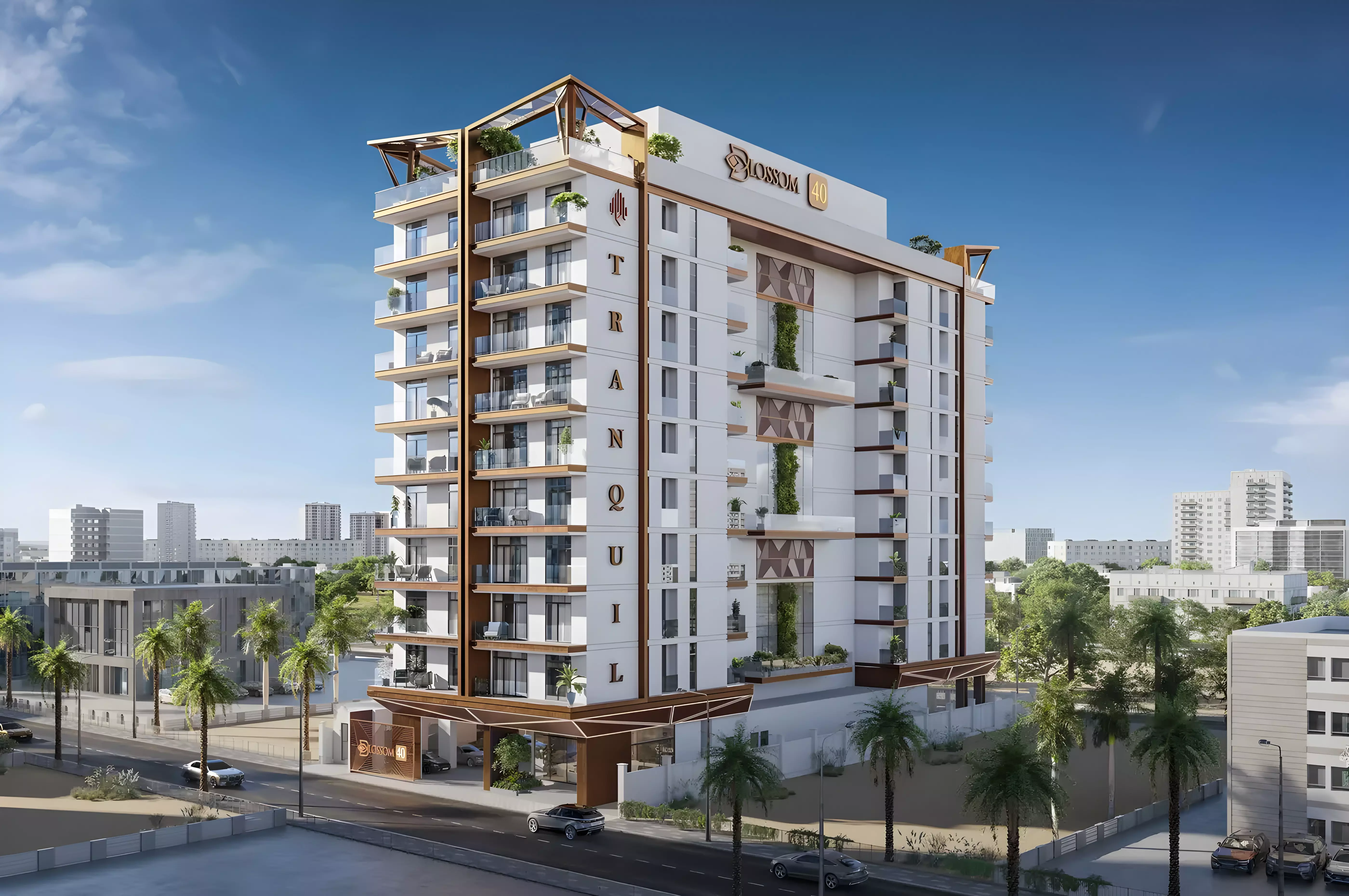 Blossom 40 - off-plan apartment by Tranquil Infra Developers in Blossom 40