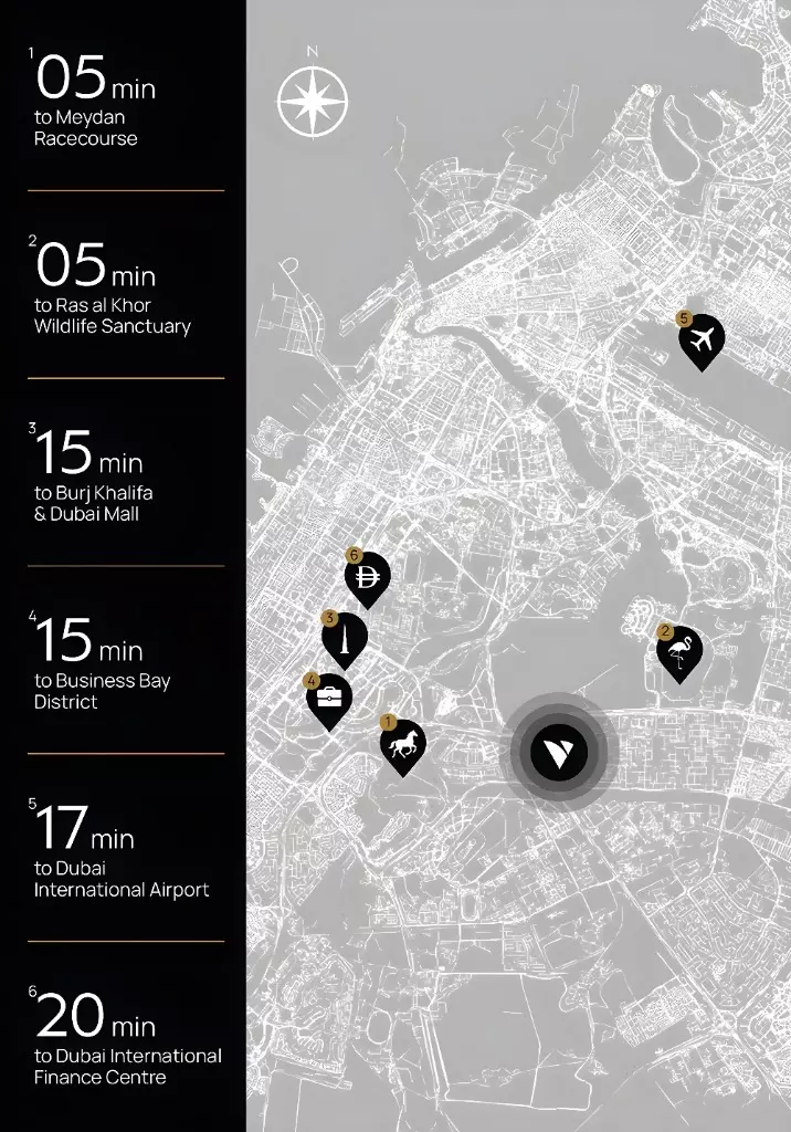 image of Vista Meydan by Dubai Investment Properties, Dubai,Meydan — [1]