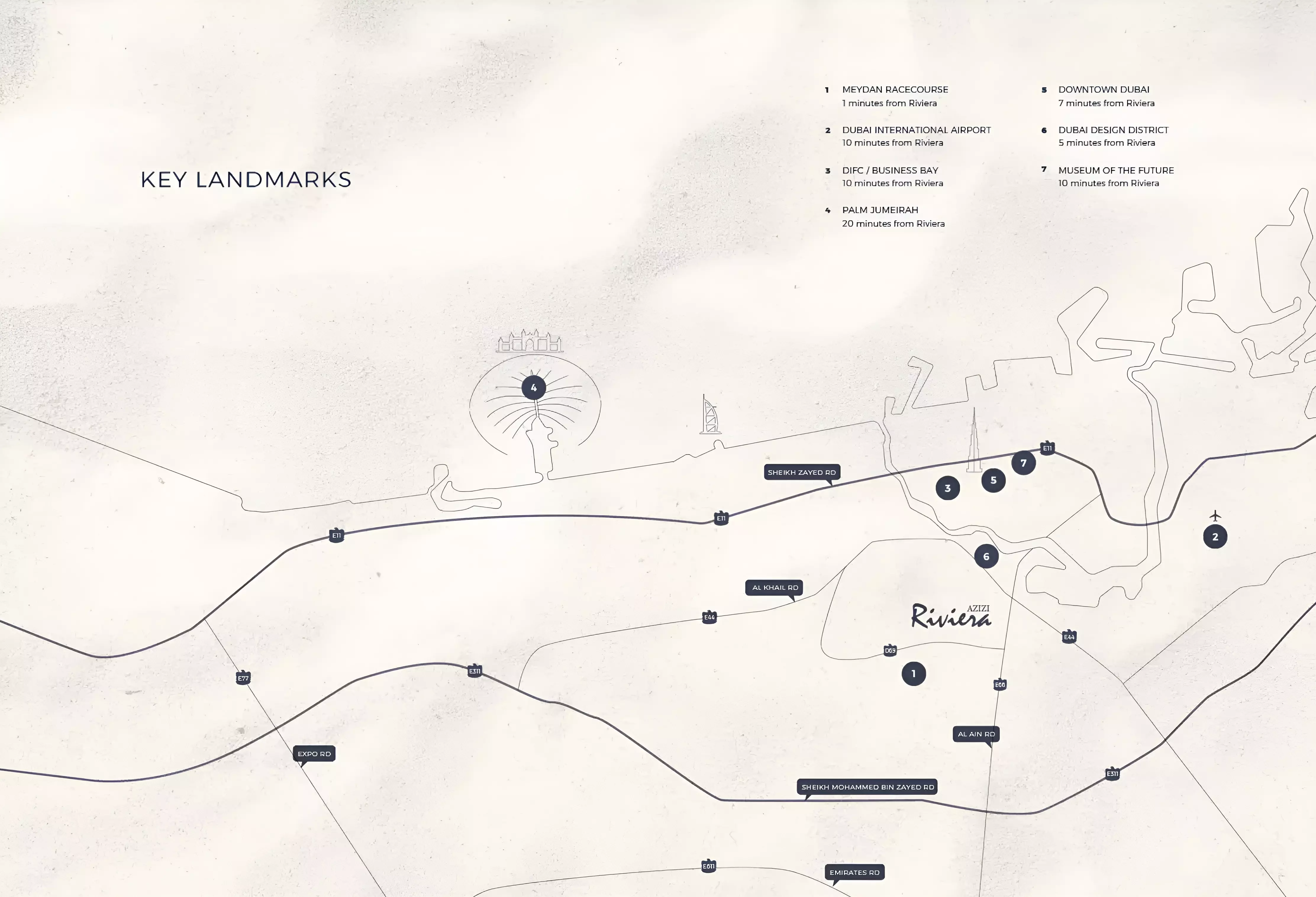 image of Azizi Riviera 55 by Azizi Developments, Dubai, Meydan, Meydan One, AZIZI Riviera — [1]