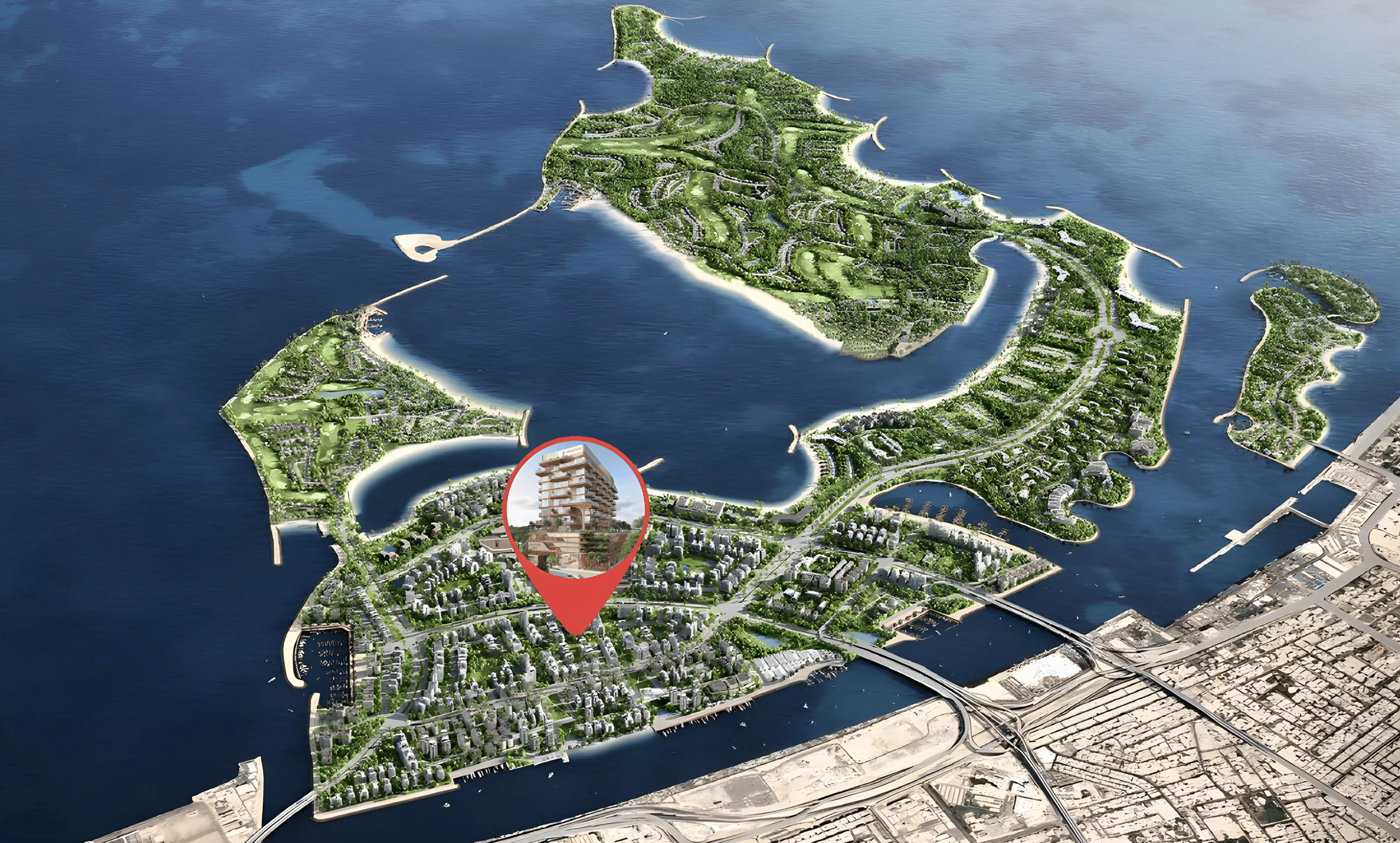 صورة لمشروع فيستوريا باي من تطوير Ahmadyar Developments في دبي, جزر دبي, فيستوريا باي - [1]