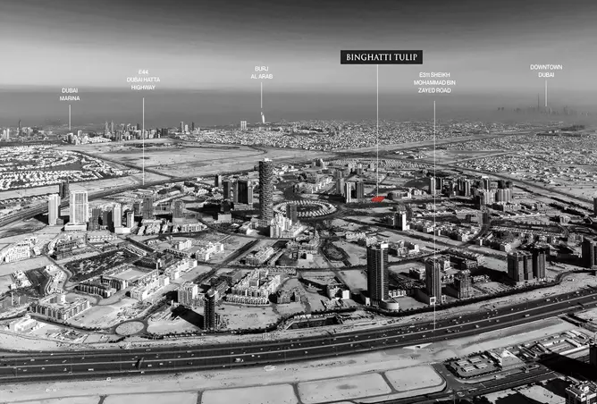 image of Binghatti Tulip by Binghatti Developers, Dubai, Jumeirah Village Circle, District 11, Binghatti Tulip — [3]