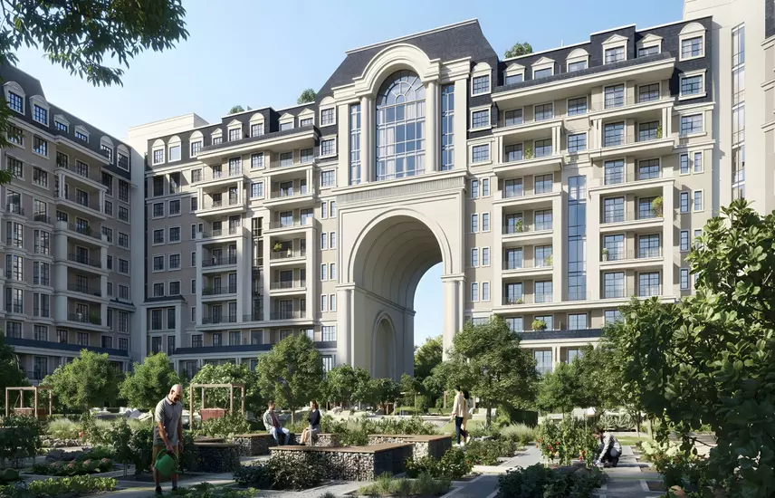 image of Bab Al Qasr Garden Residence 66 by Burtville, Abu Dhabi, Masdar City — [1]