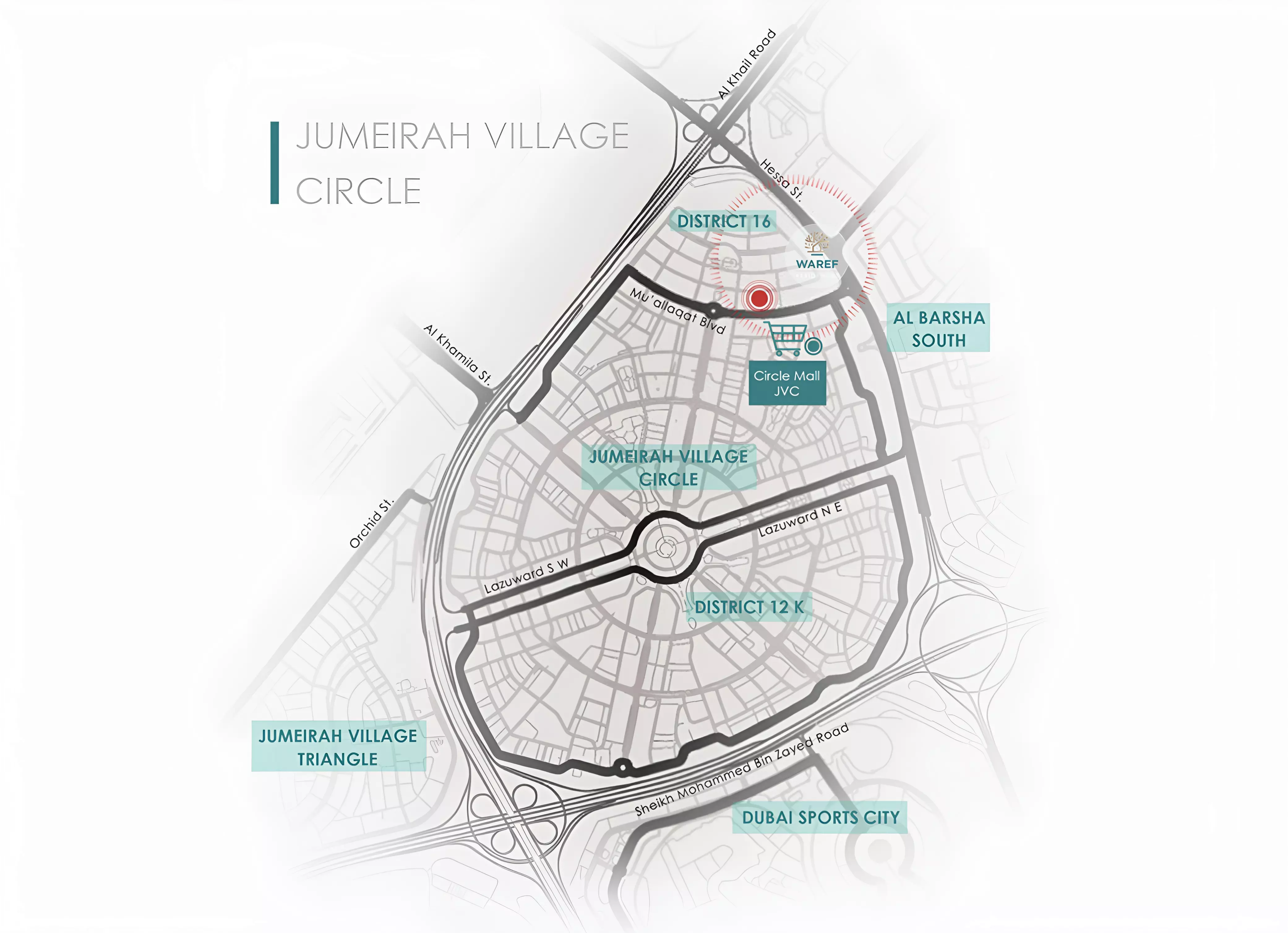 image of Waref Residences by Sido Development, Dubai, Jumeirah Village Circle, District 11, Waref Residences — [1]