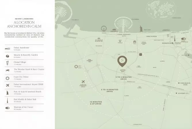 صورة لمشروع بن غاطي سكاي تيراسز من تطوير بن غاطي في دبي,موتور سيتي,دبي أوتودروم وبزنس بارك,بن غاطي تيراسيس - [3]