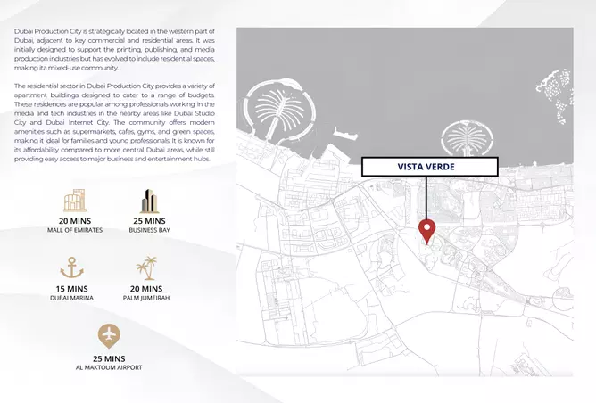image of Vista Verde by Fakhruddin Properties, Dubai,Dubai Production City (IMPZ) — [3]