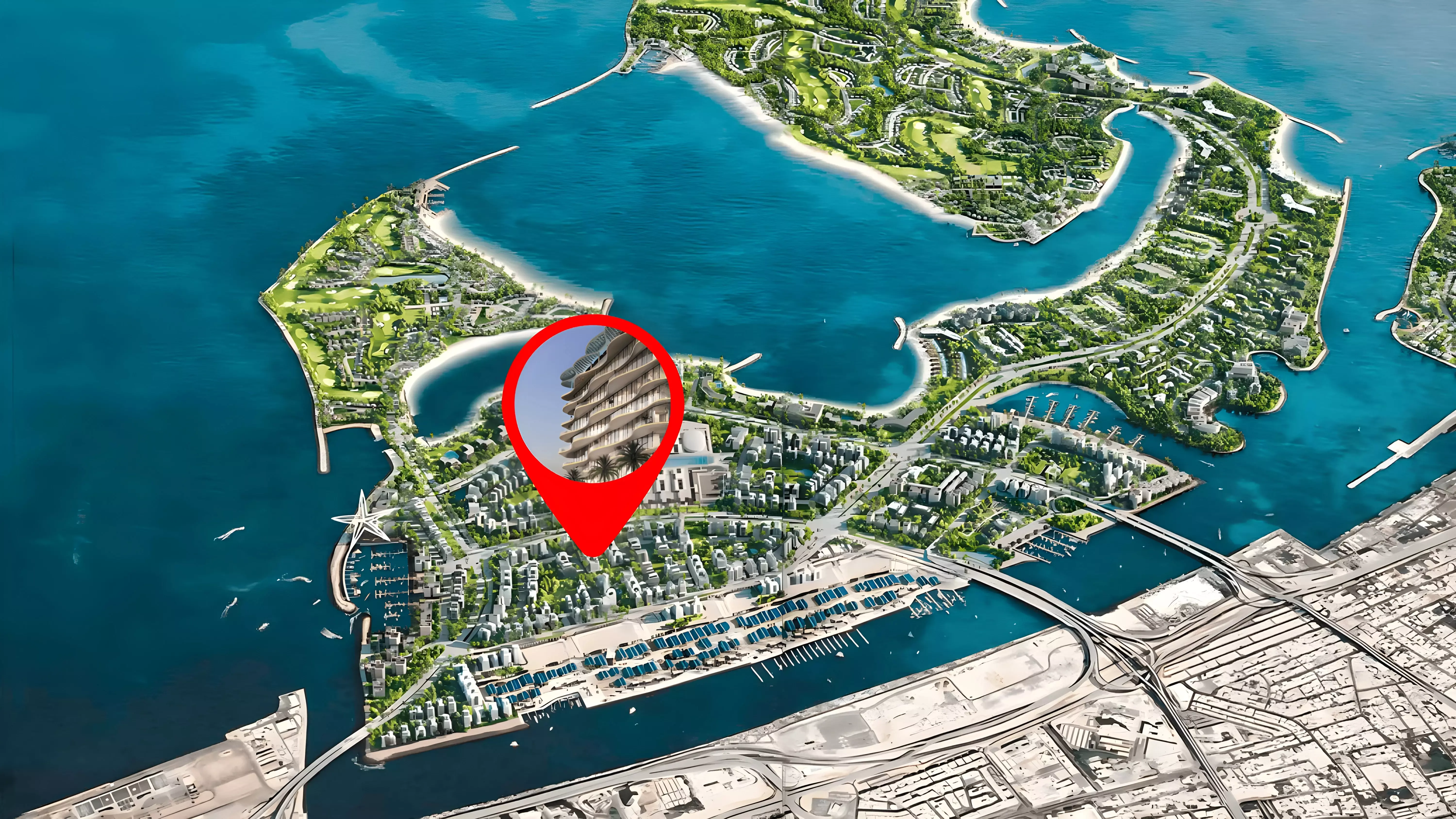 image of Agua Residences Tower 2 by Citi Developers, Dubai, Dubai Islands, AGUA Residences, Agua Residences Tower 2 — [1]